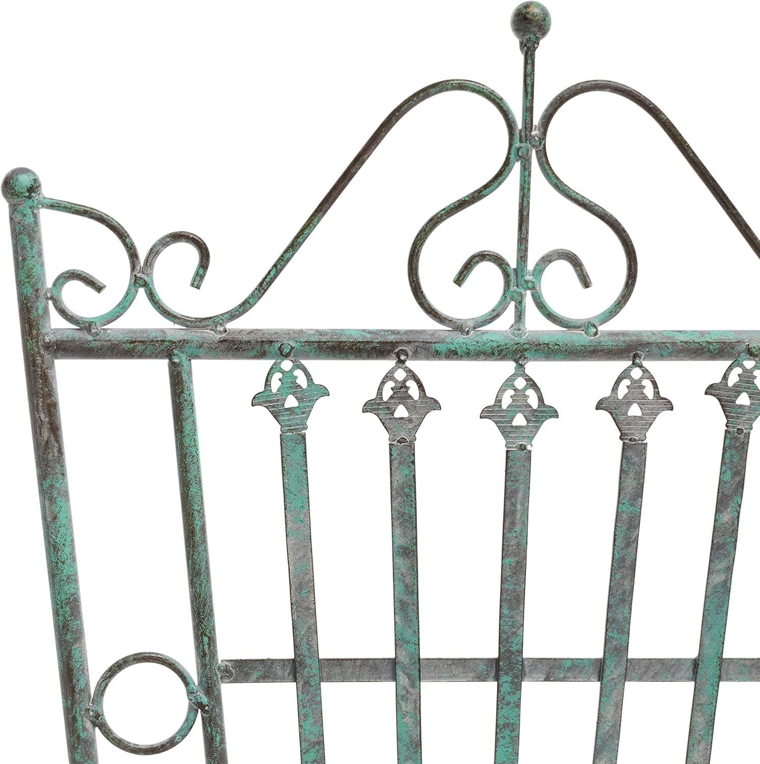 Belen Bistro Set, One Table And Two Chairs - Outdoor - PAT5020 - Antique Dark Green - Safavieh