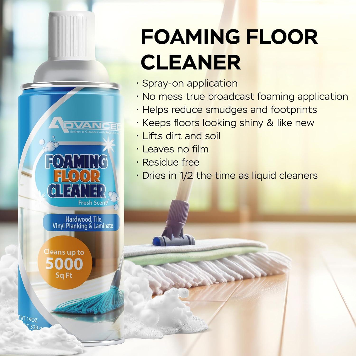 Advanced Fresh Scent Foaming Multi-Surface Floor Cleaner 19 oz