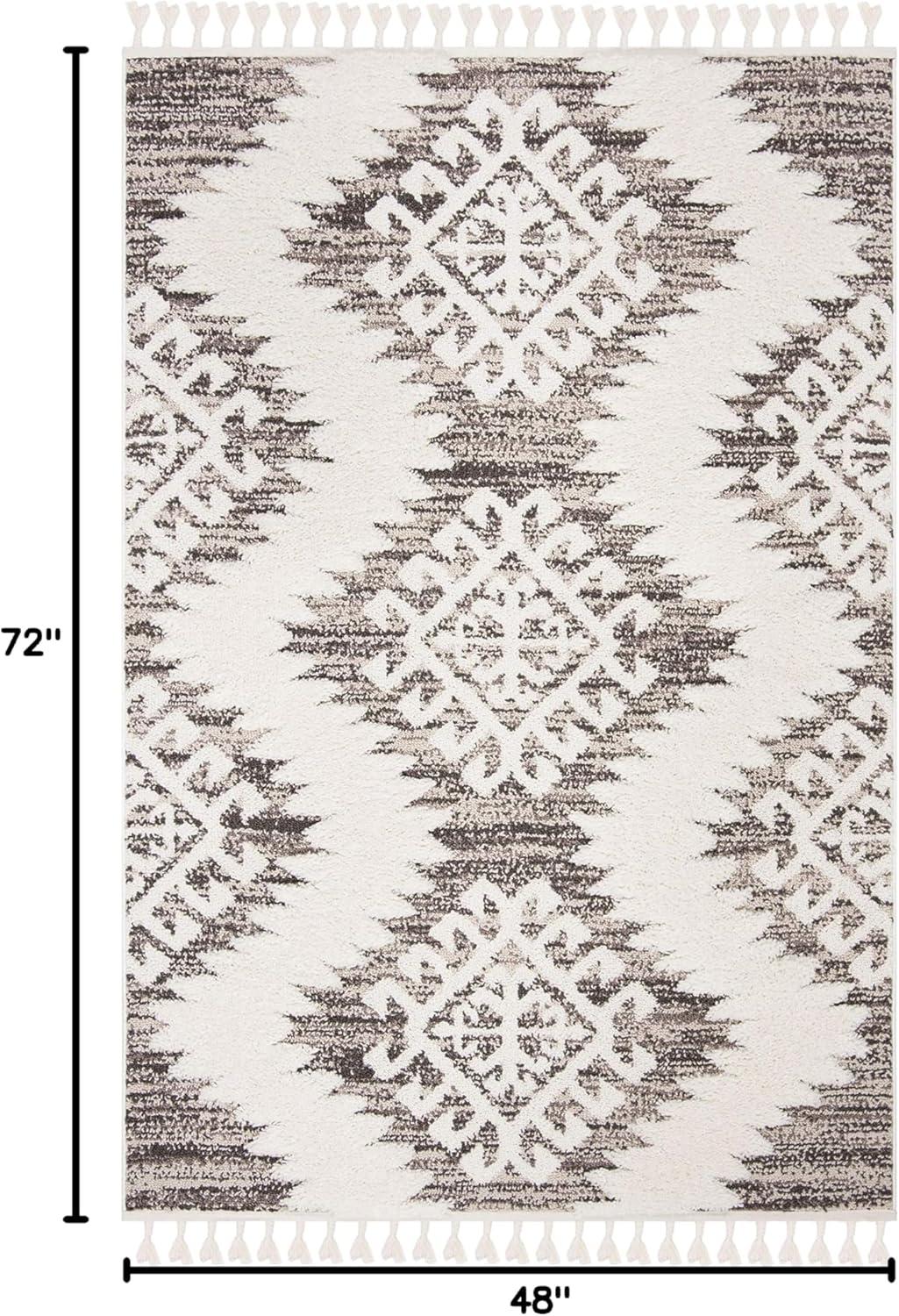 Moroccan Tassel Shag MTS652 Area Rug  - Safavieh