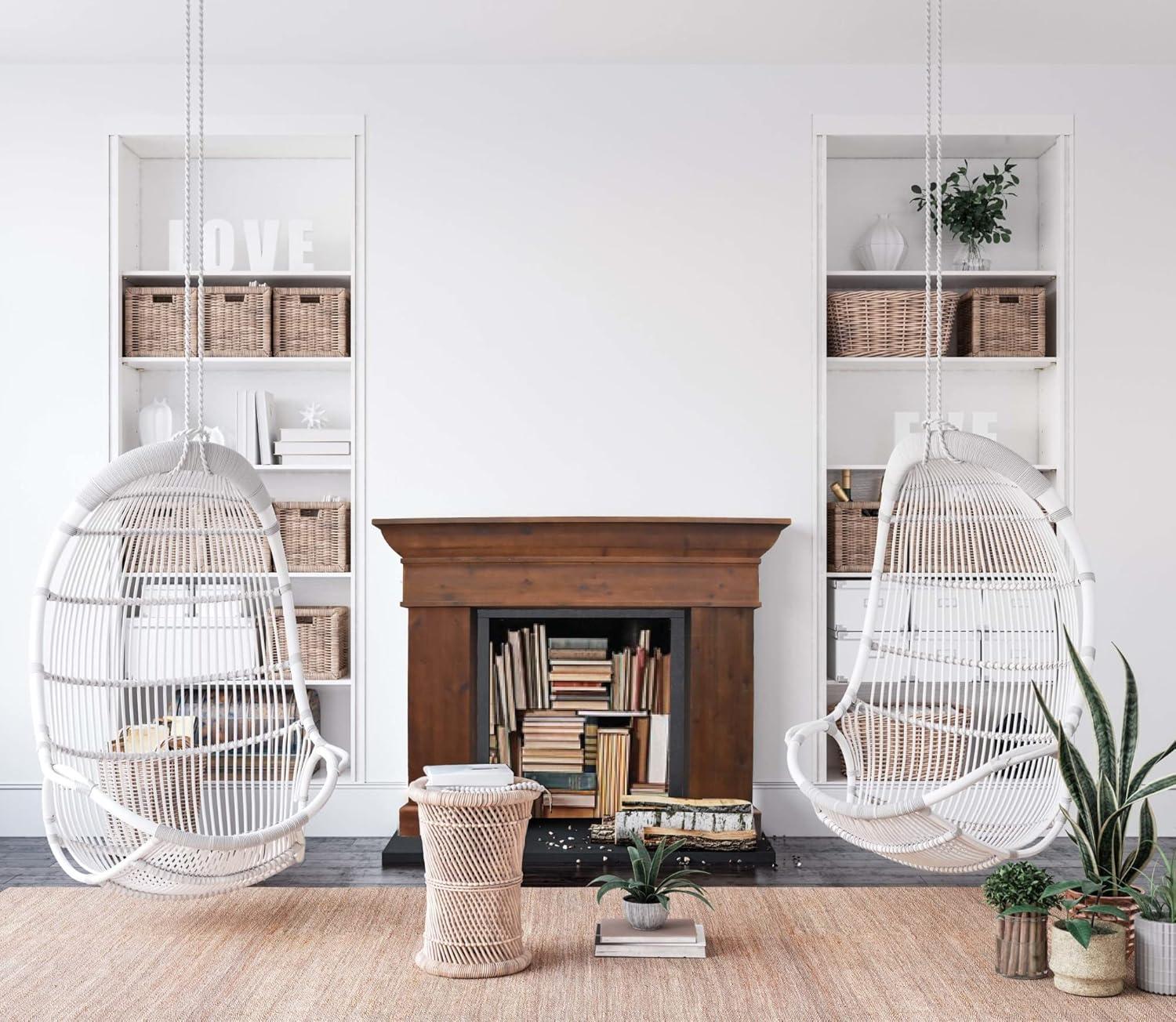 Storied Home Monolith Decorative Fireplace Mantel Brown: Wall Mount, Fir Wood & MDF Frame