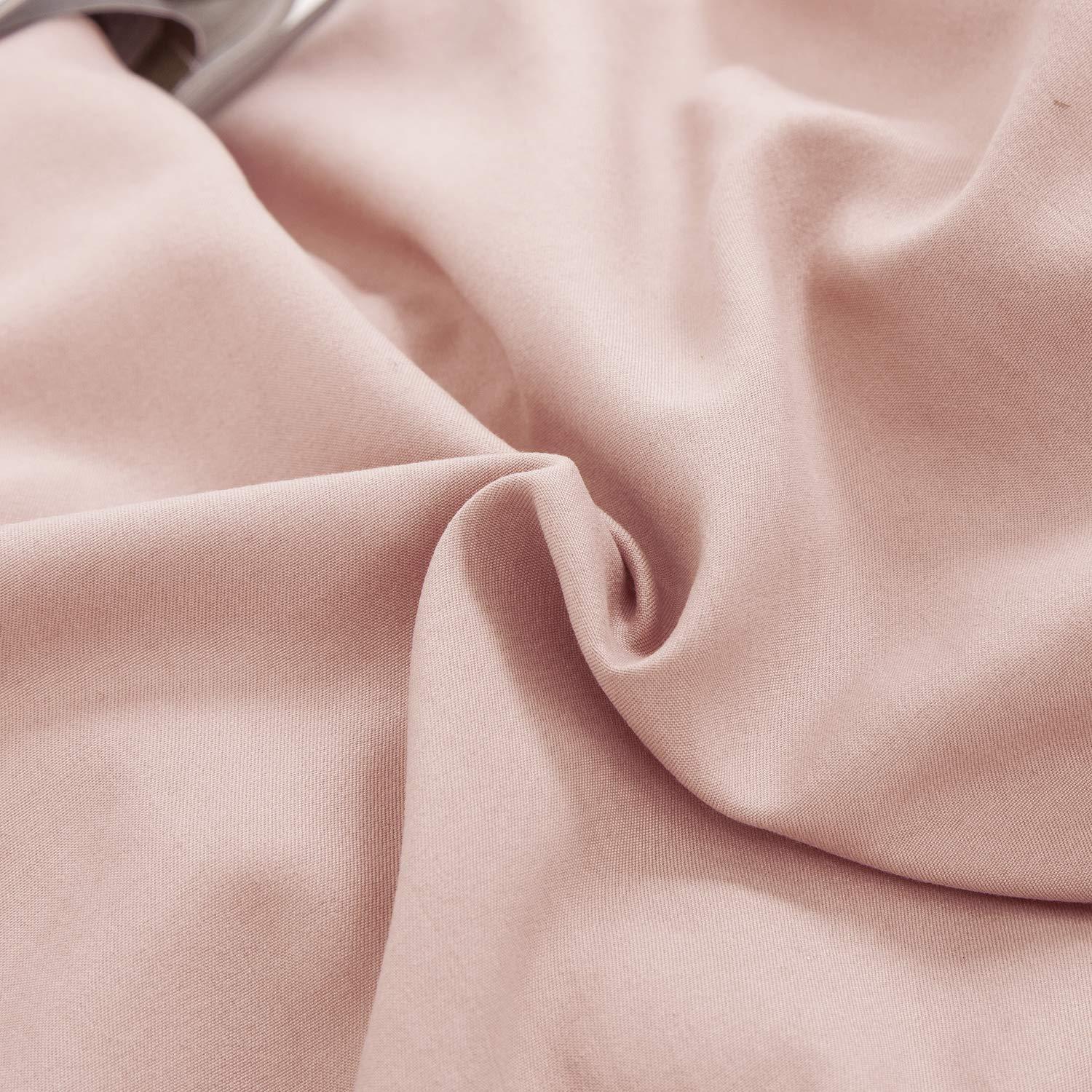 Houseri Pink Comforter Set - Light, Blush & Dusty Pink Bedding for Girls & Women - Queen Size