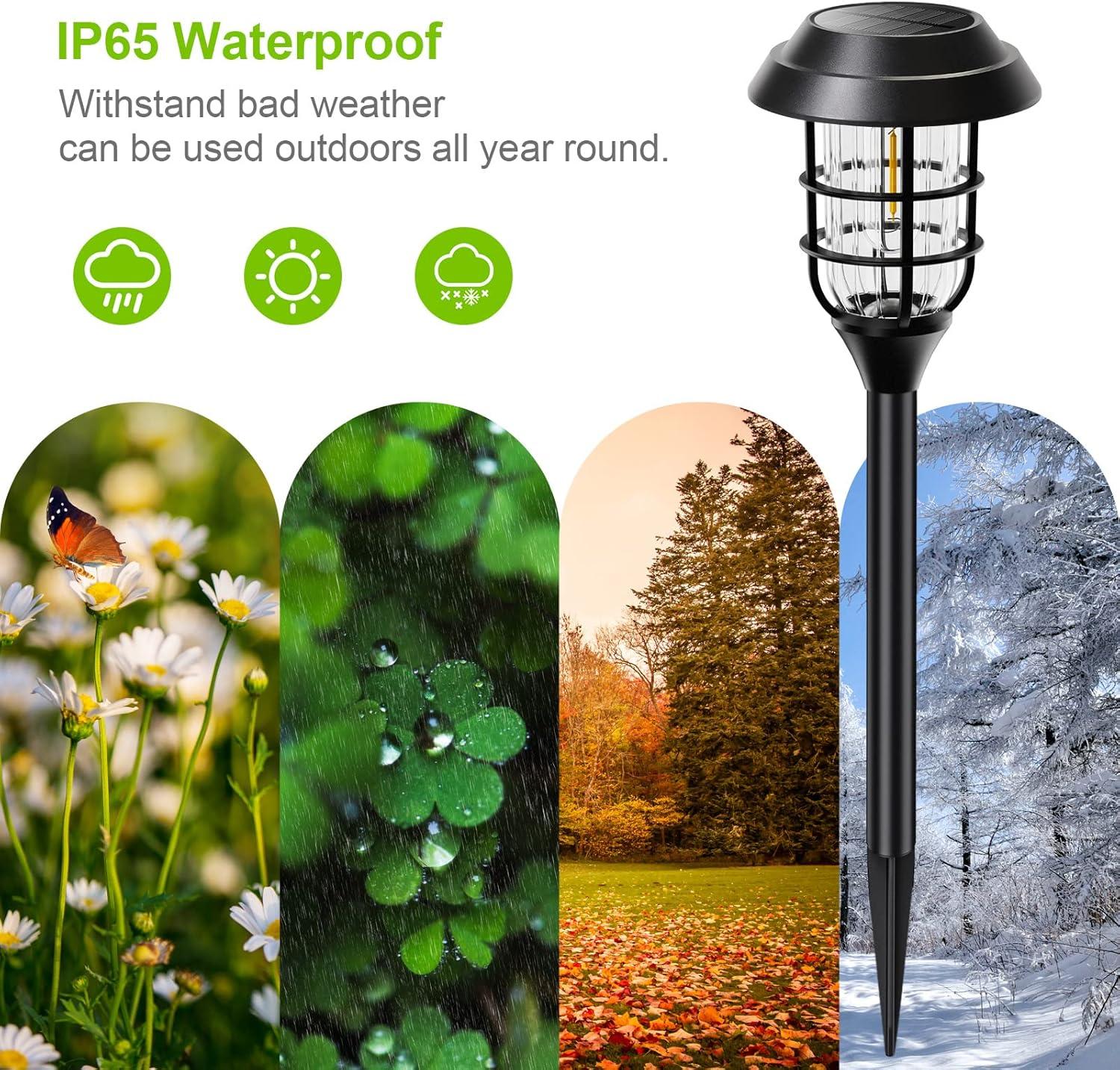 Solar Powered Pathway Light Pack