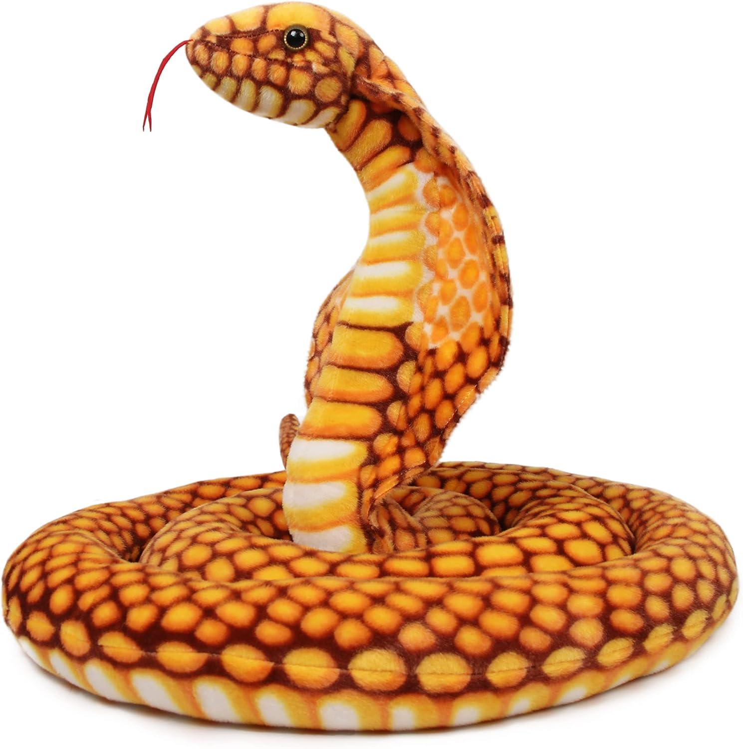 Qamra the King Cobra - 102 Inch Stuffed Animal Plush - By Viahart