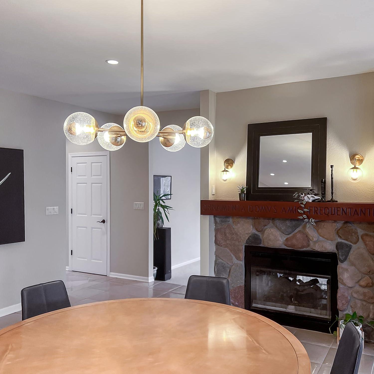 Design House Gracelyn 5-Light Indoor Chandelier in Satin Gold