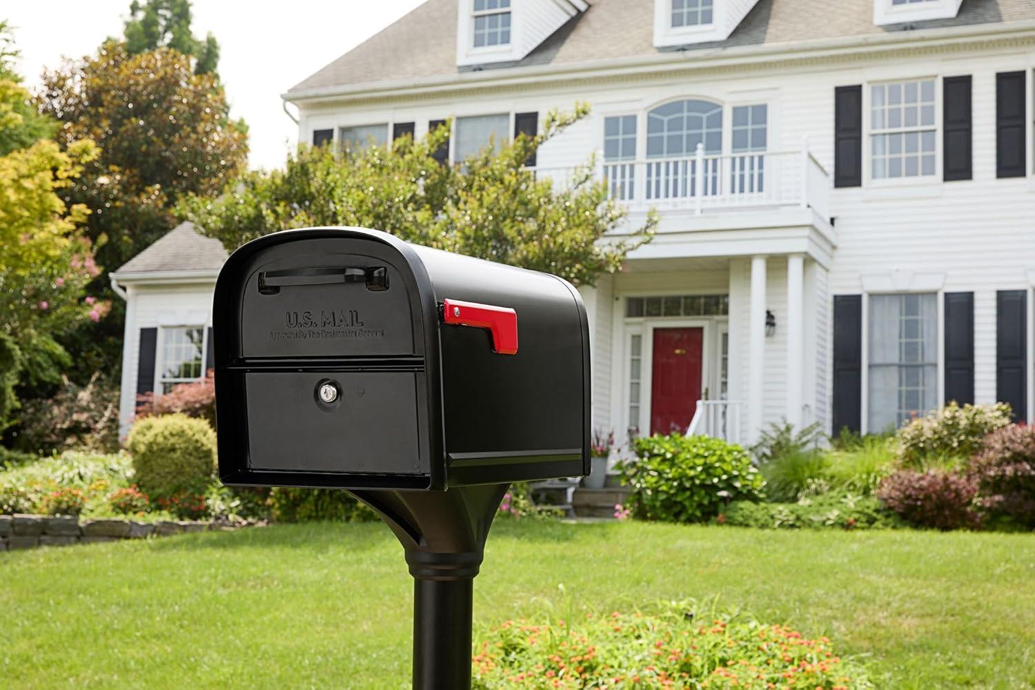 Architectural Mailboxes Oasis 360 Locking Post Mounted Mailbox