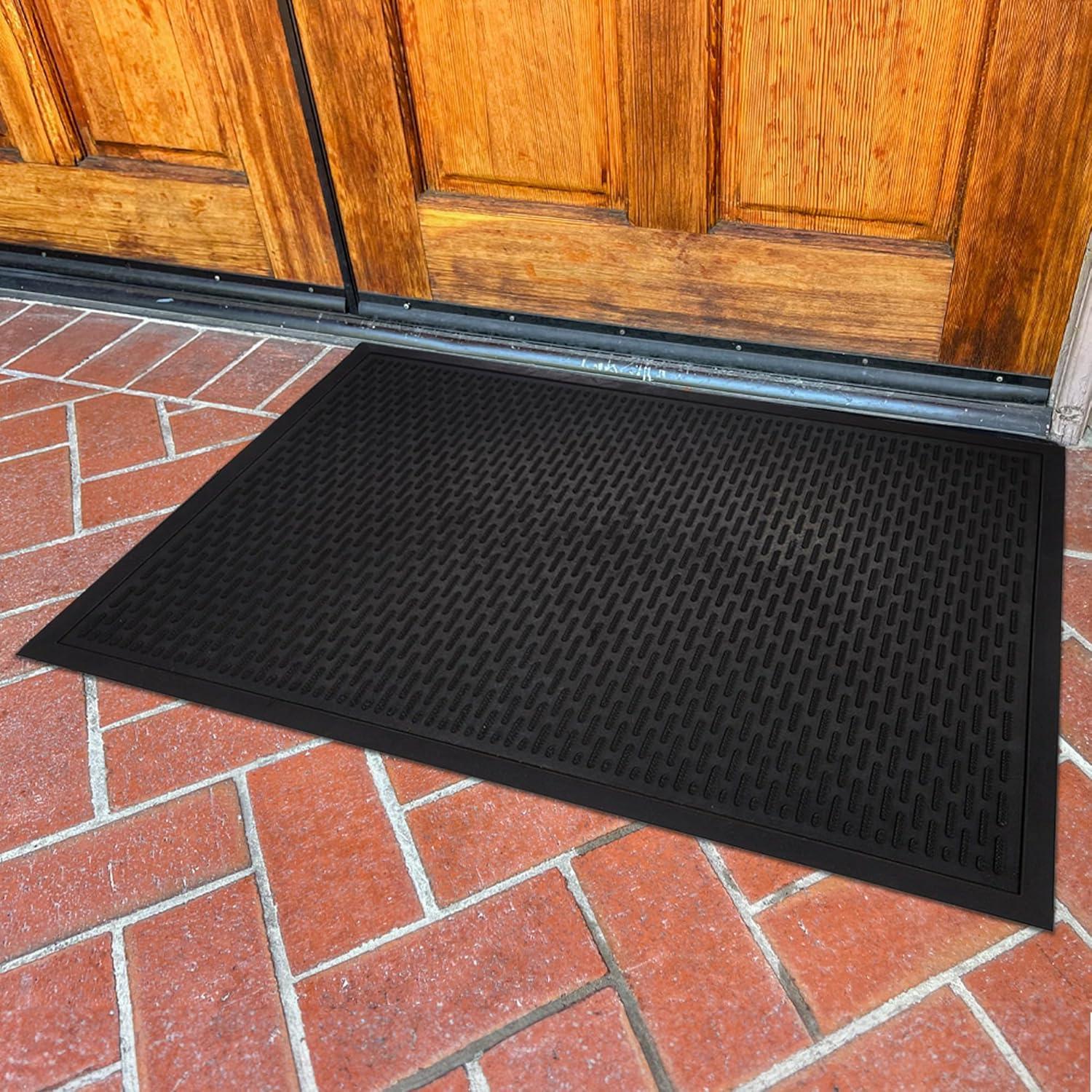 Envelor Home 36'' Garage Flooring Tiles in Black