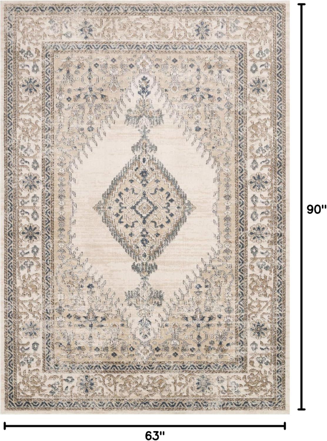 Loloi II Teagan Oriental Oatmeal / Ivory Area Rug