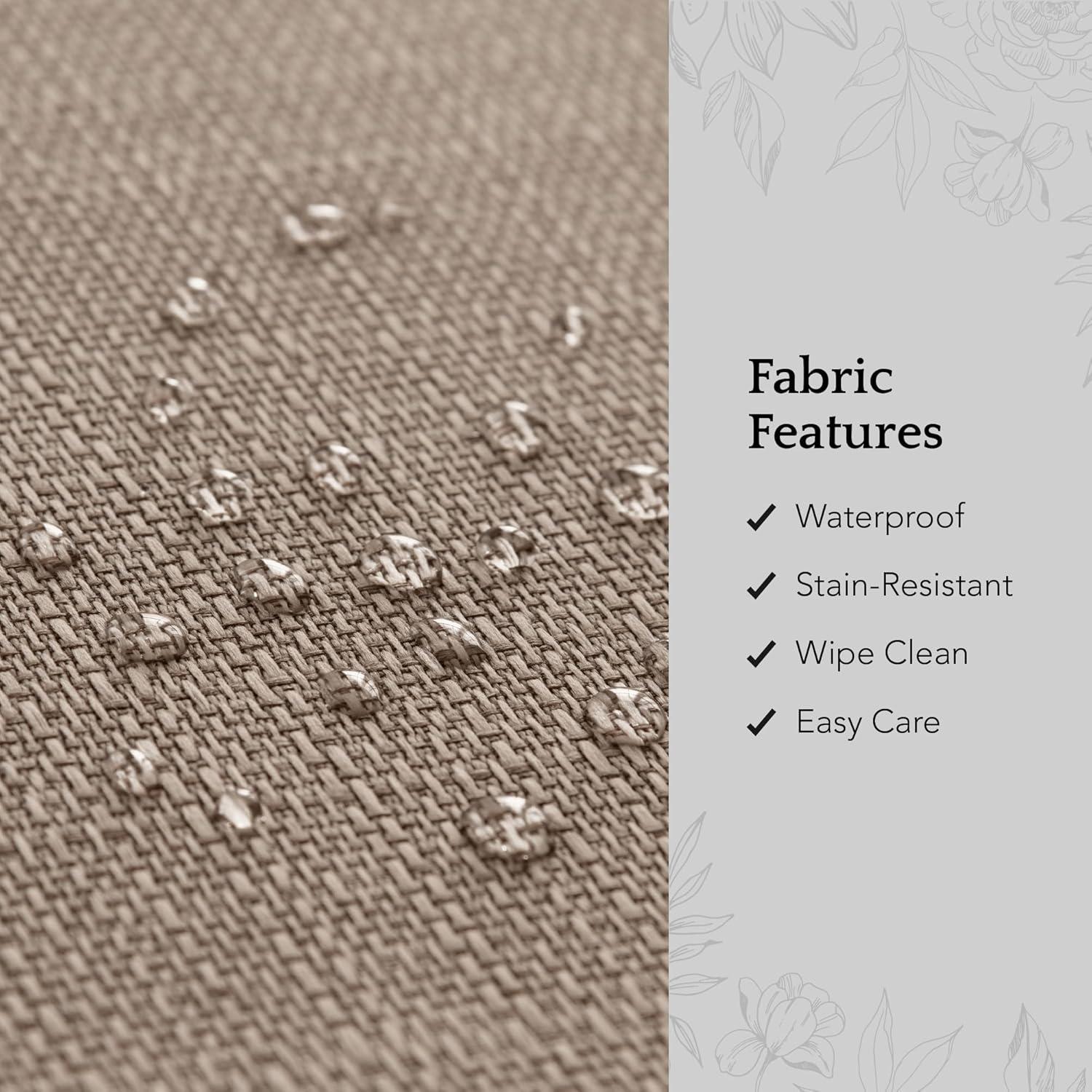 Latitude Run® Avo Solid Texture Water And Stain Resistant Round Tablecloth