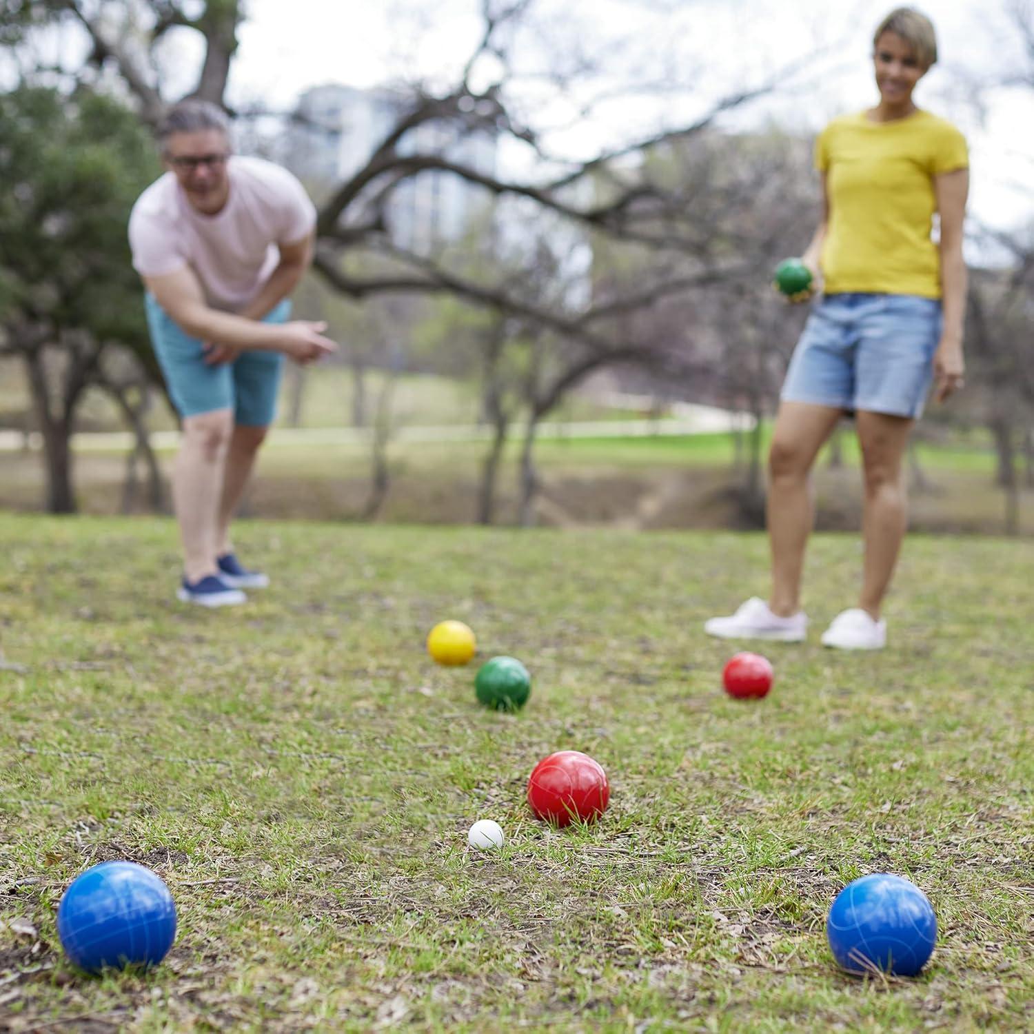 Resin Bocce Ball Set