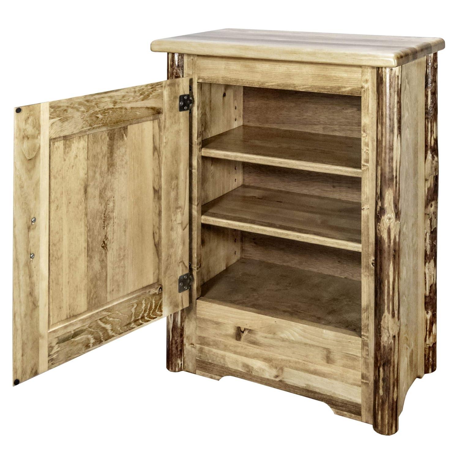 Glacier Country Collection Accent Cabinet, Left Hinged - 23 x 19 x 10 in.