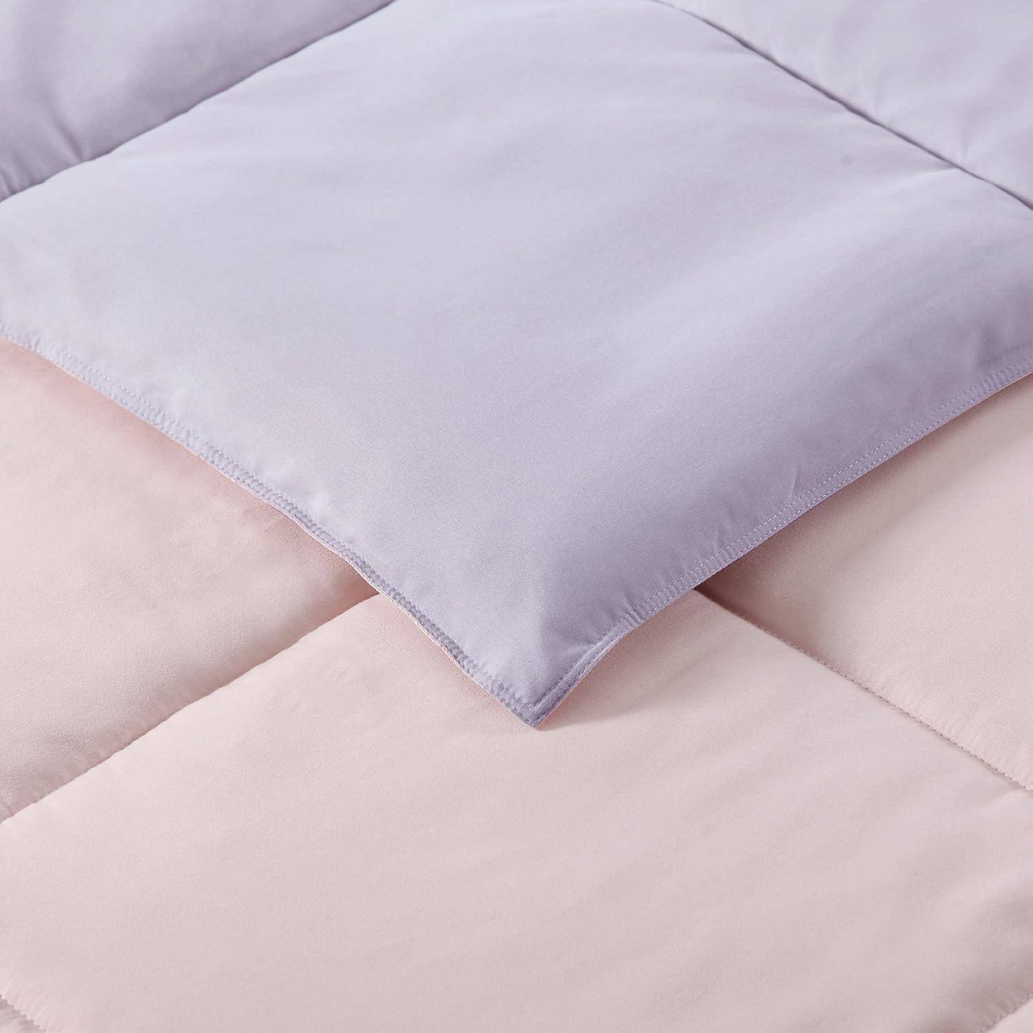 Everyday Baffle Box Stitch Comforter Set