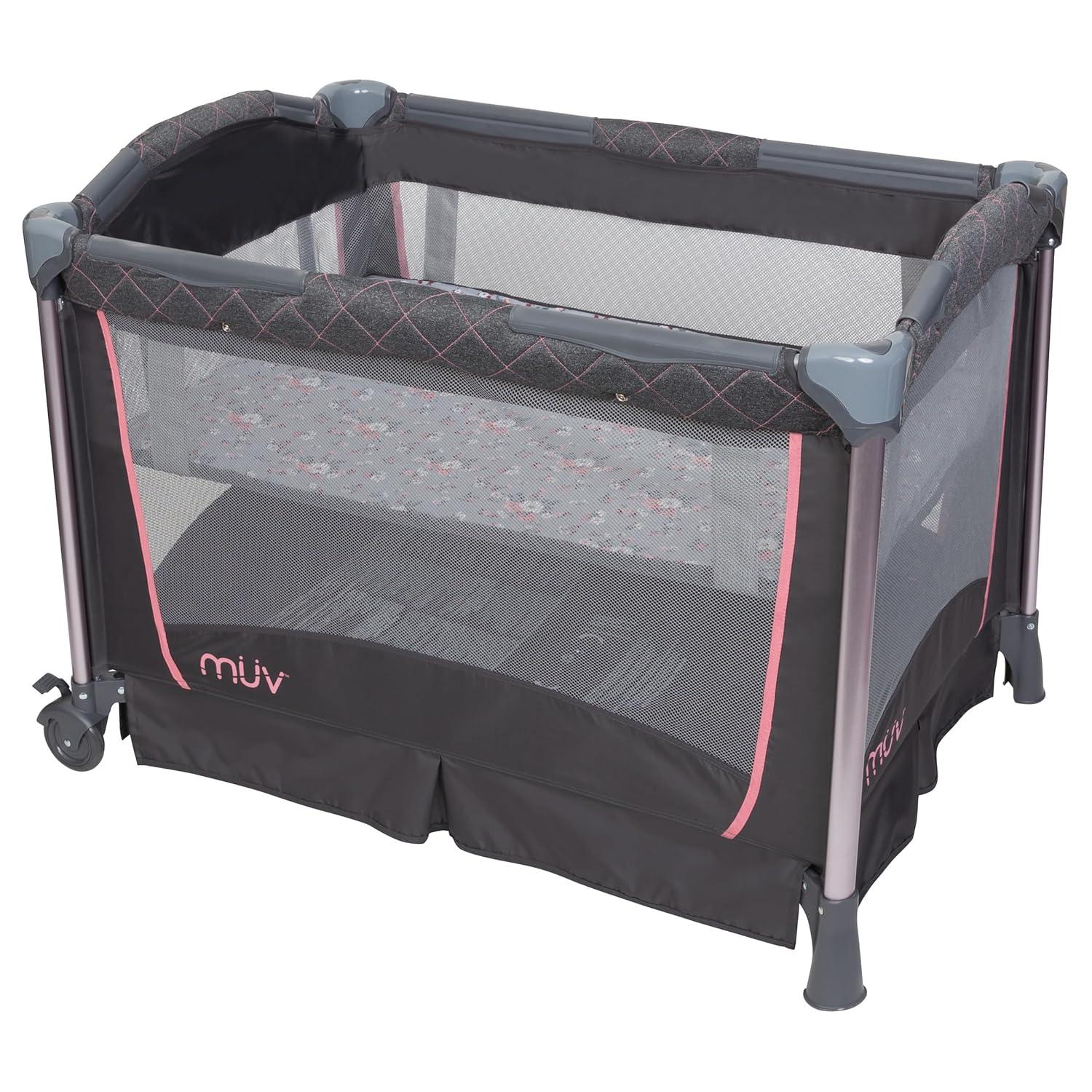 Baby Trend Lil Snooze Deluxe III Nursery Center Playard - Cozy Pink