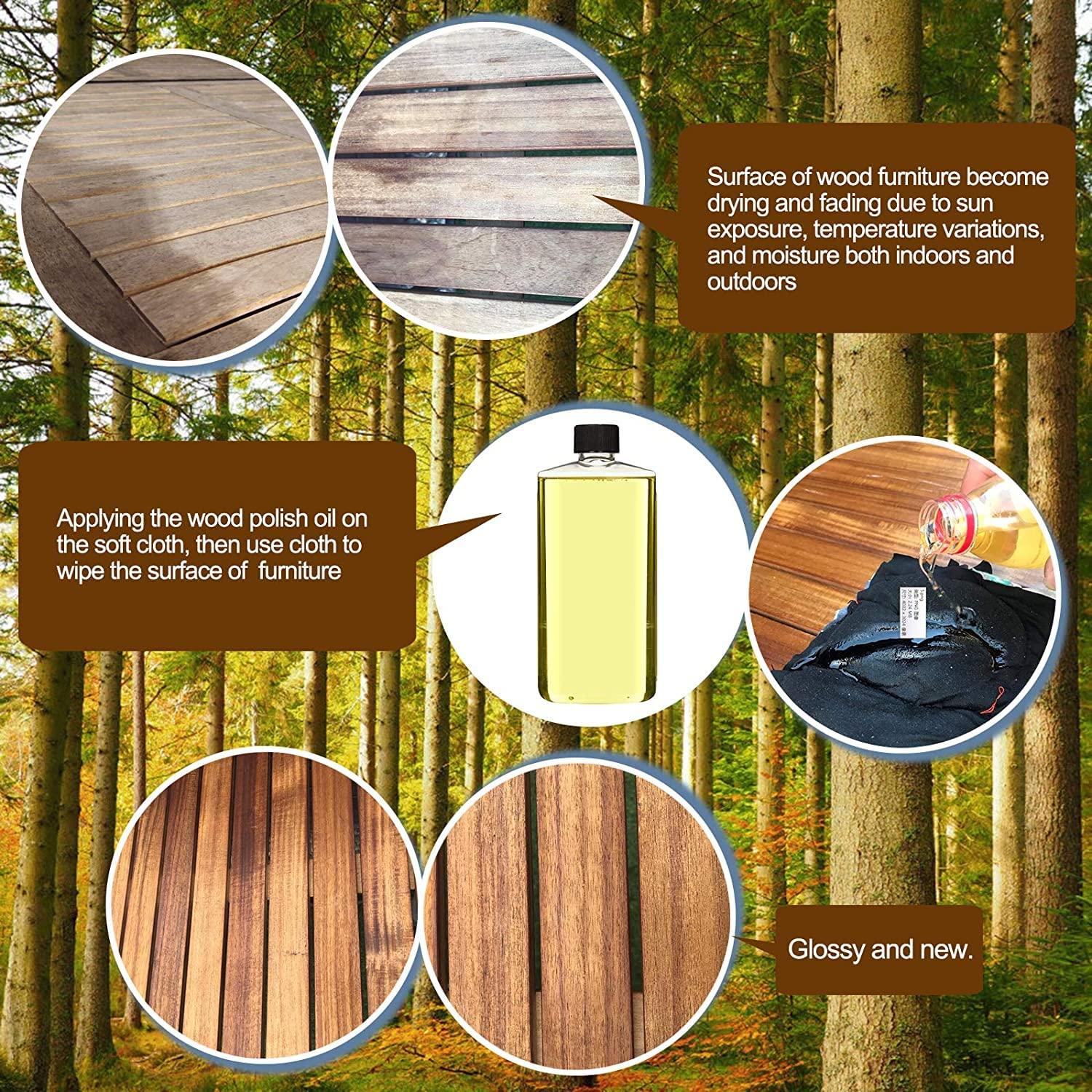 Tangkula 7PCS Patio Rattan Furniture Set Outdoor Conversation Set w/Cushions Acacia Wood Table