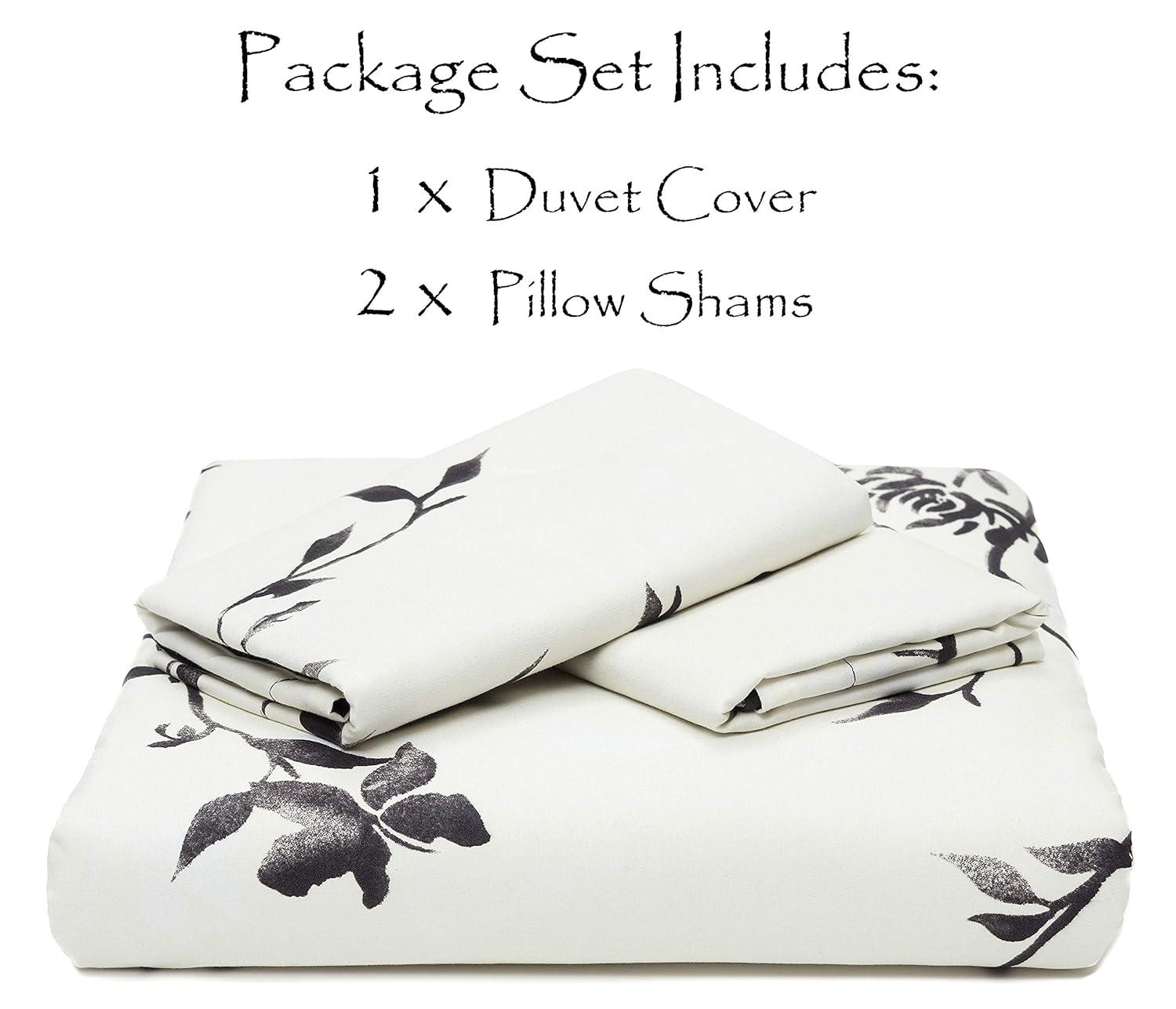 Chanasya Reversible Duvet Cover Set