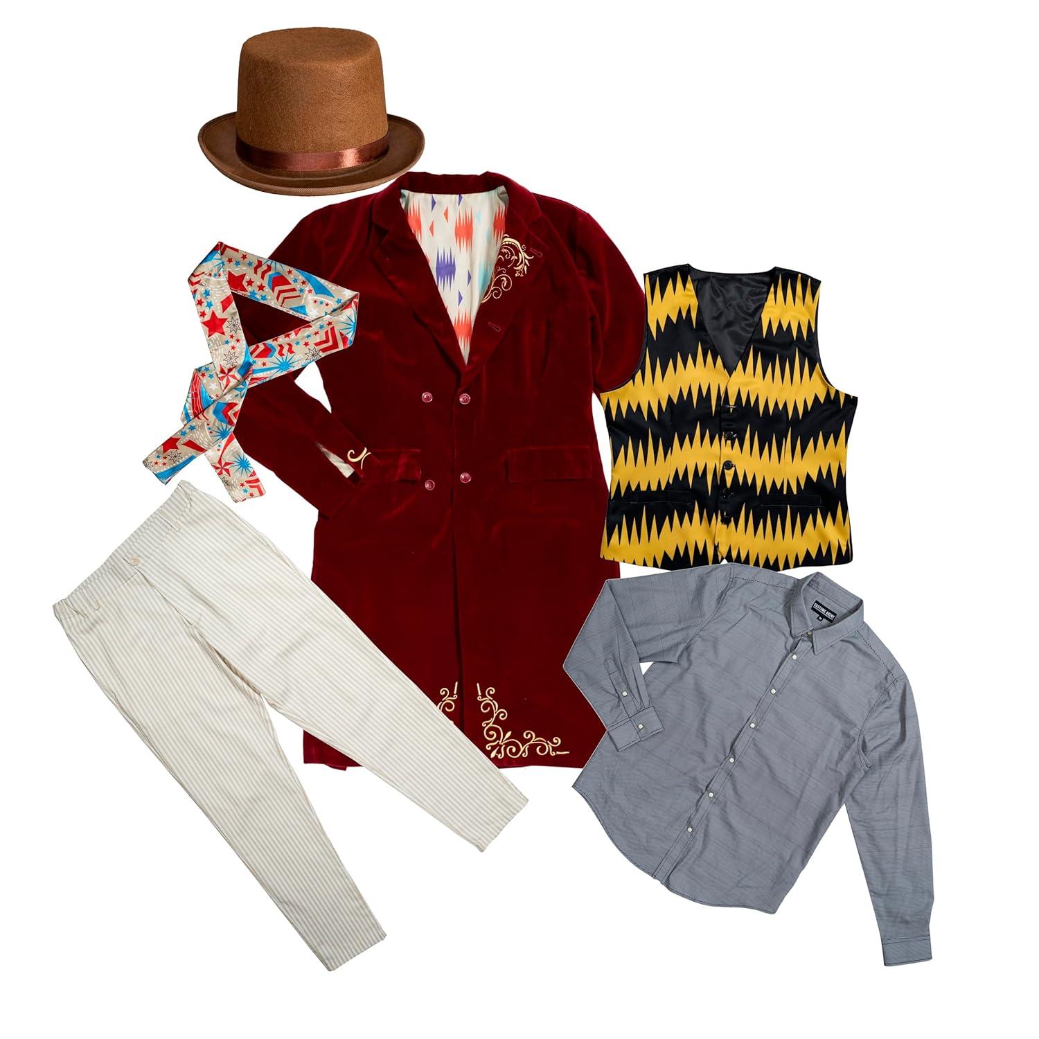 Candy Chocolate Factory Boss Complete Set Deluxe Halloween Costume Cosplay