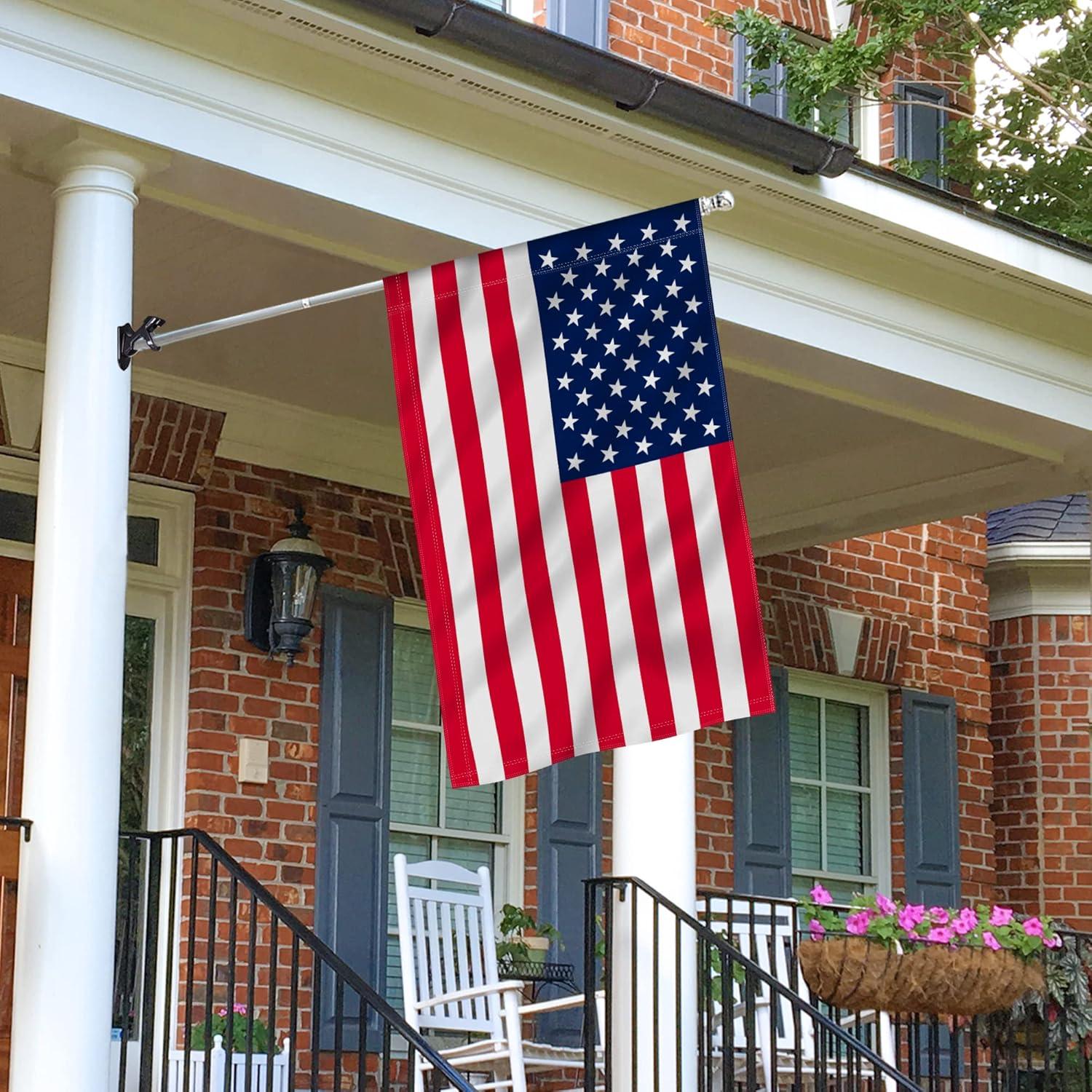 Anley Rip-Proof American USA House Flag 28 x 40 In - US United States July 4th Independence Day House Flags