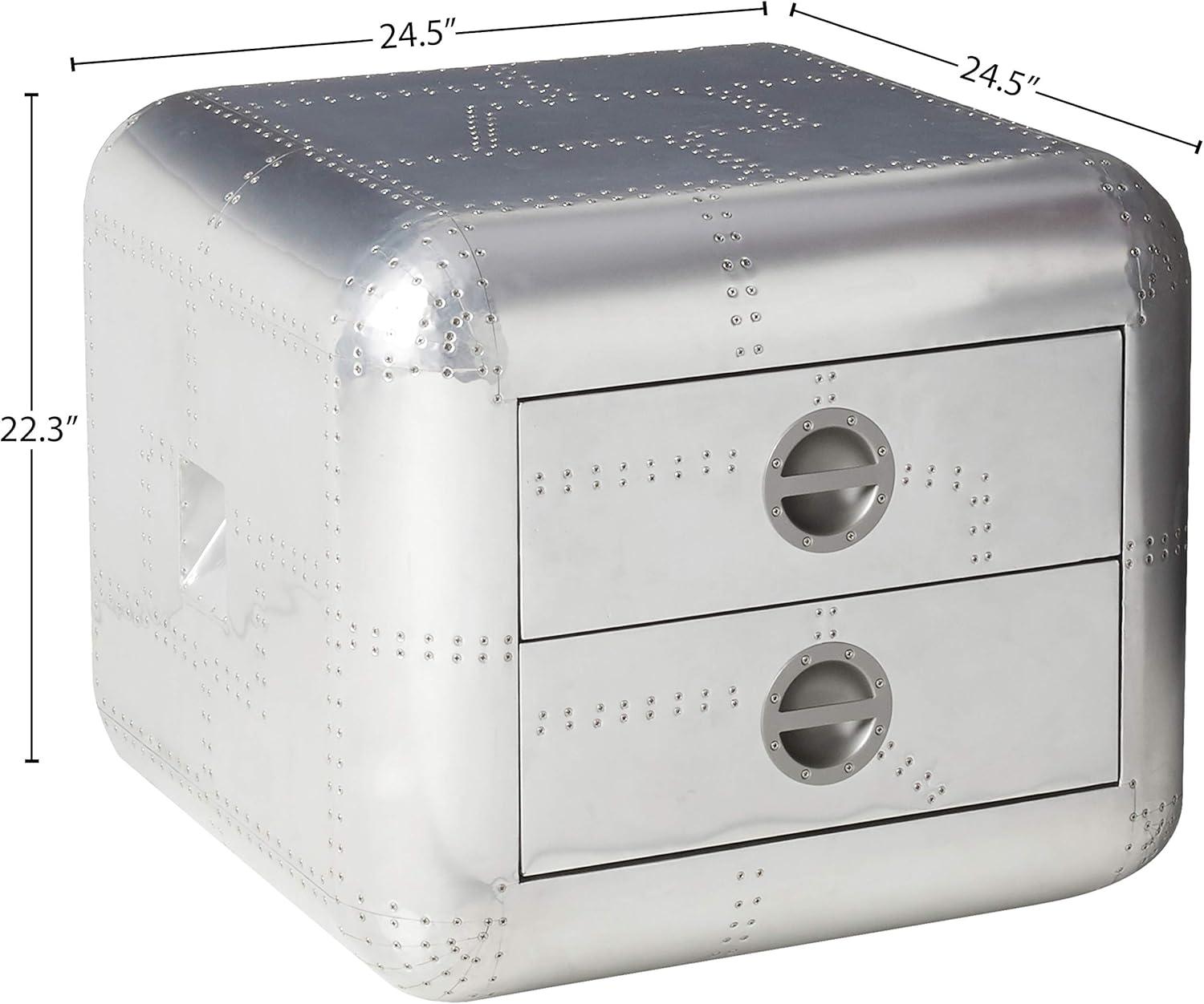 17 Stories Amman 2 - Drawer End Table
