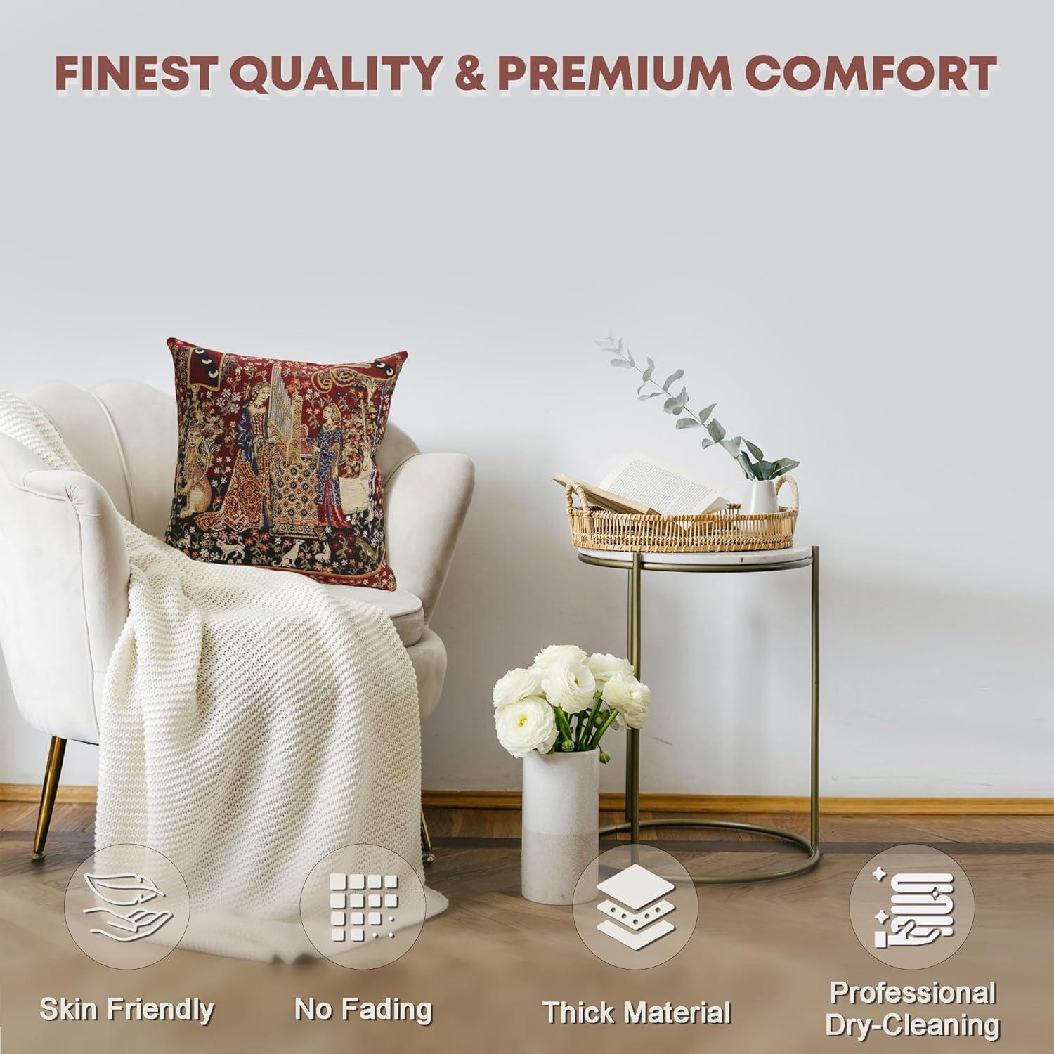 Charlotte Home Furnishings Animal Print Cotton Blend Pillow Cover