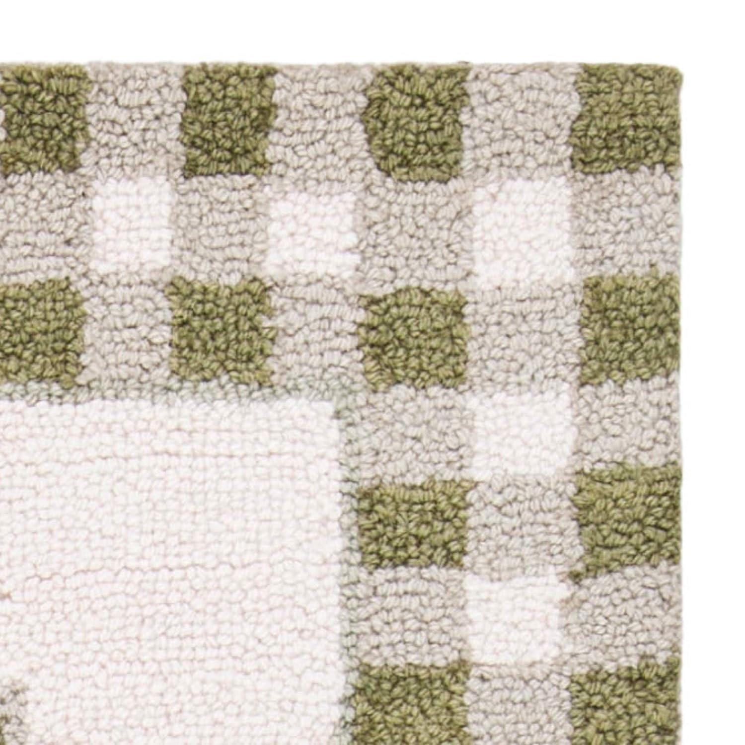Chelsea HK55 Hand Hooked Accent Rug - Ivory/Green - 3'9"x5'9" - Safavieh