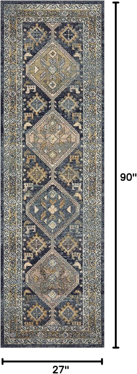 Loloi II Jocelyn Southwestern Navy / Blue Area Rug