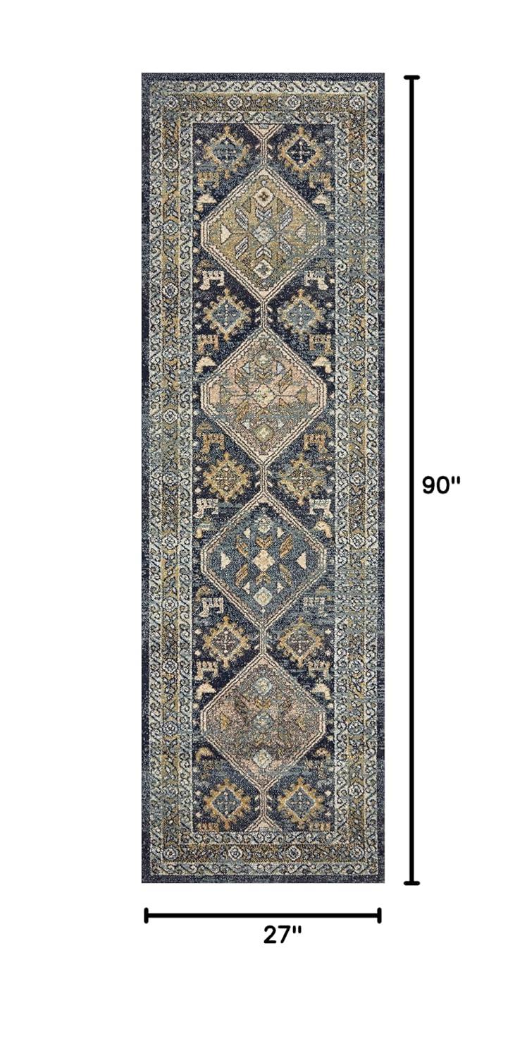 Loloi II Jocelyn Southwestern Navy / Blue Area Rug