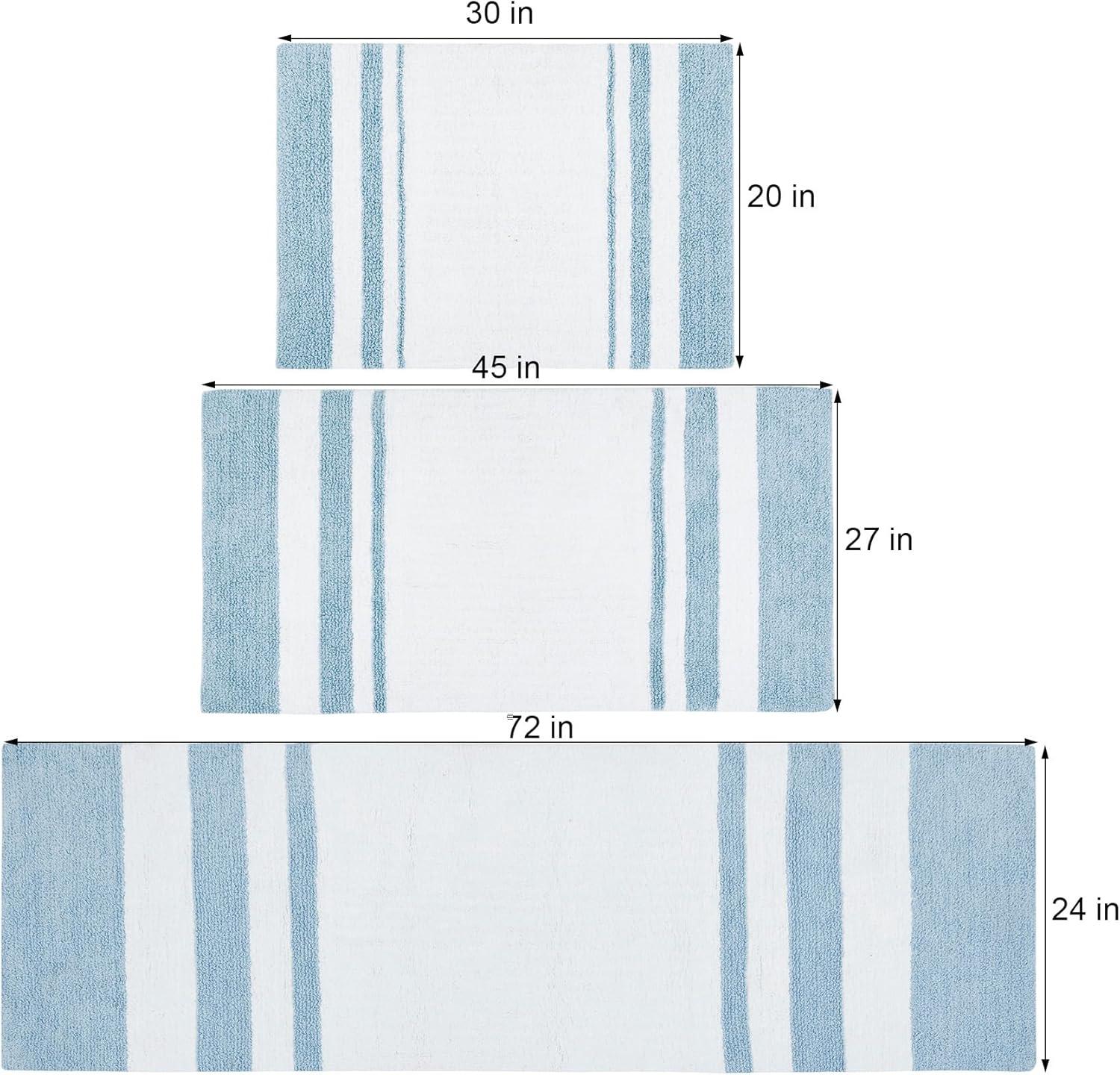 Cotton Reversible Bath Rug