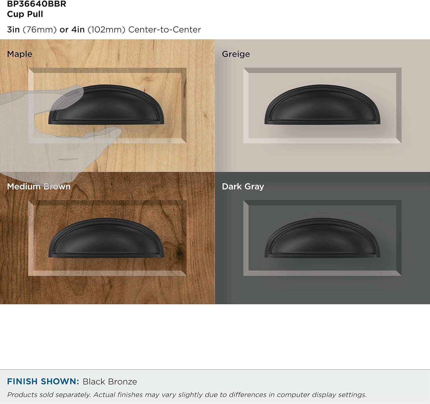 Amerock Ashby Cabinet or Furniture  Cup Pull