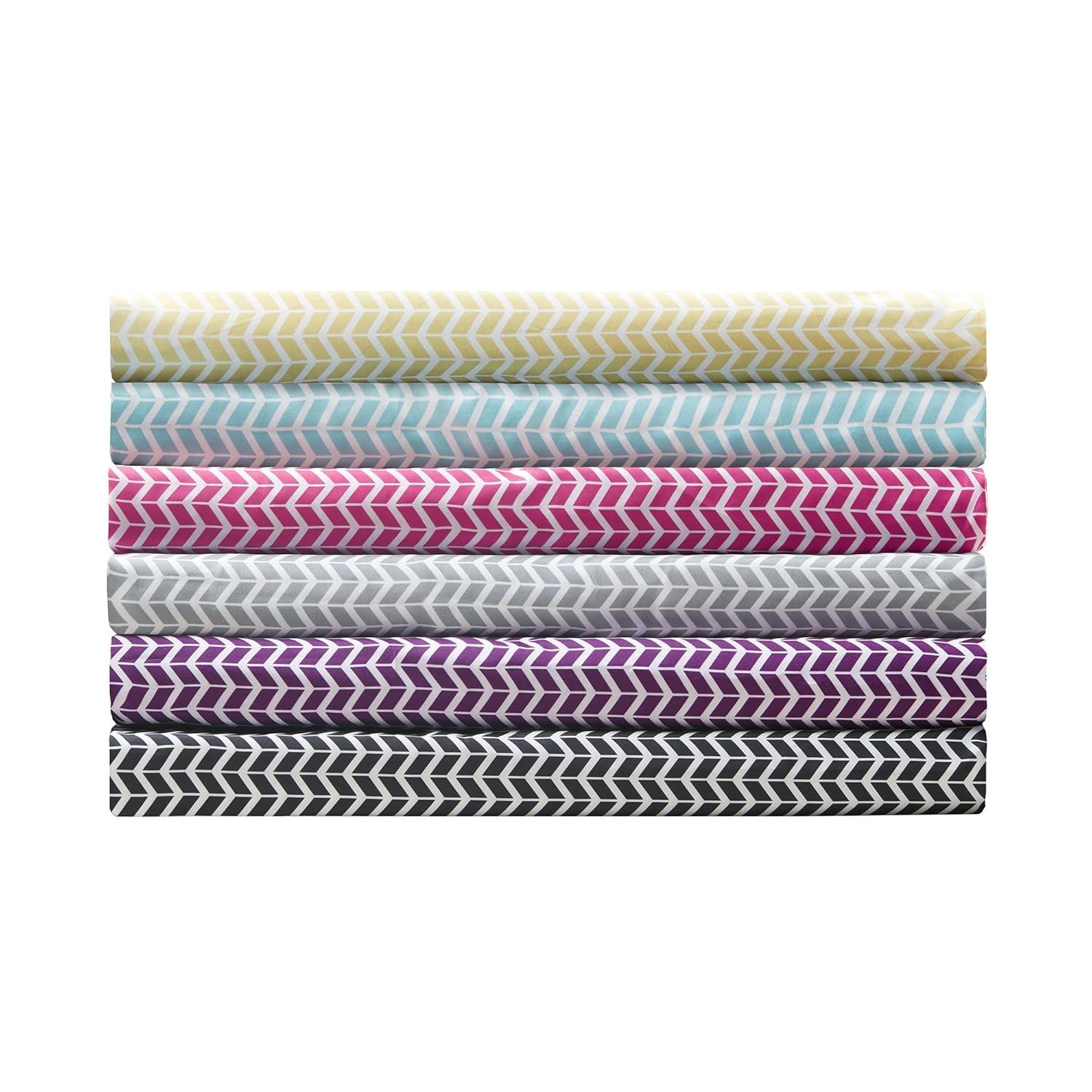 510 Design Chevron Chevron Microfiber Sheet Set