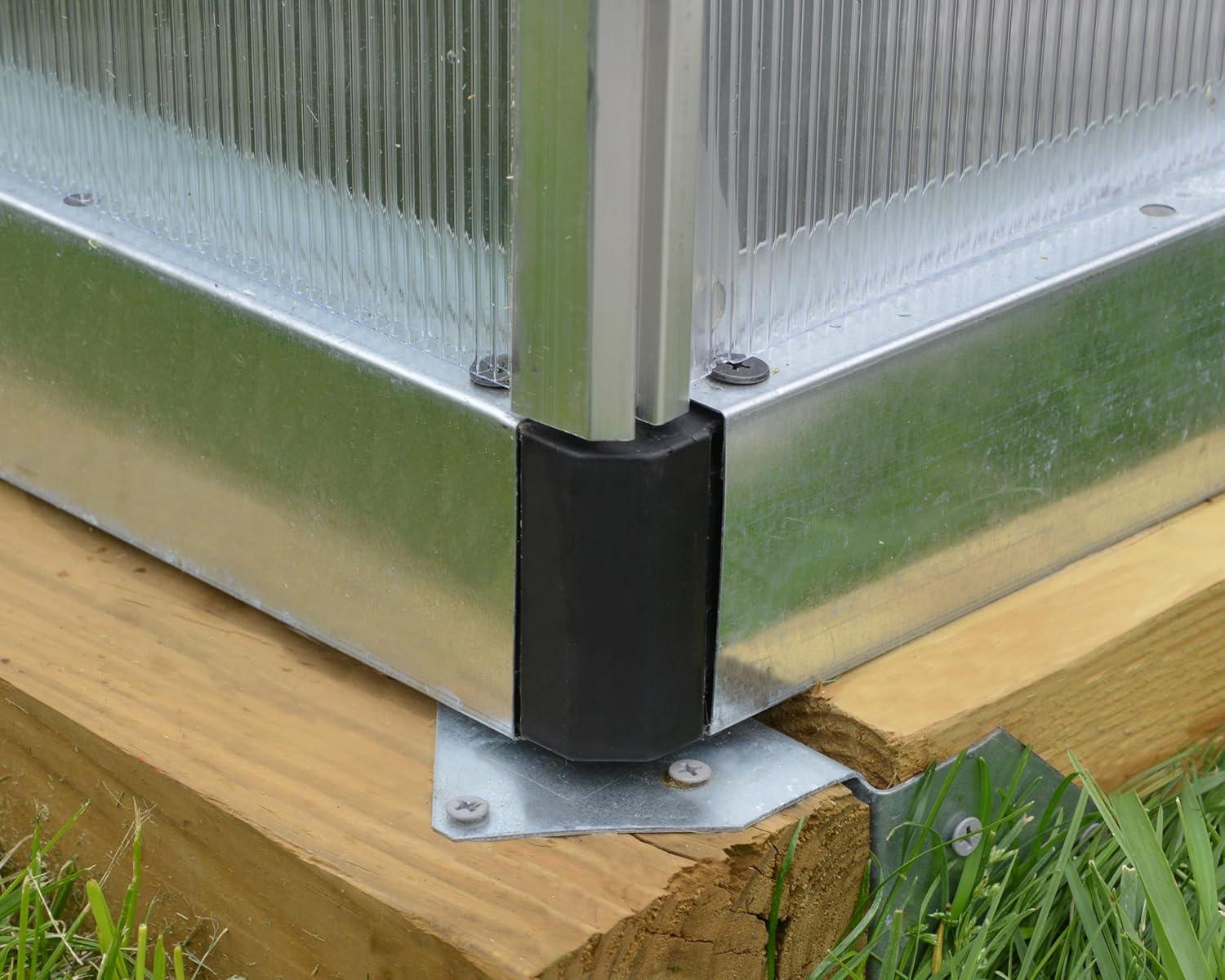 Canopia Palram - Canopia Bella 8' x 12' Greenhouse - Silver