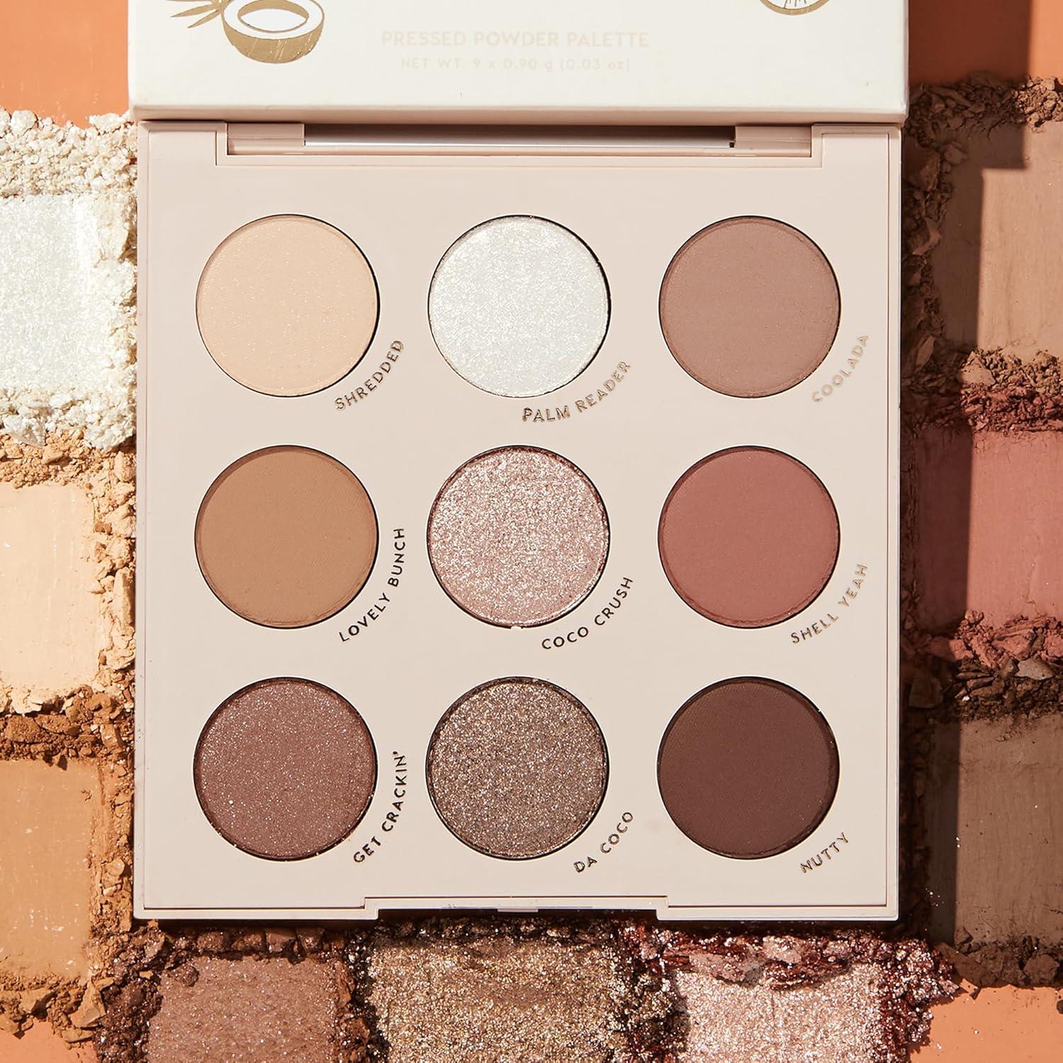 Going Coconuts Neutral 9-Pan Eyeshadow Palette with Satin Finish