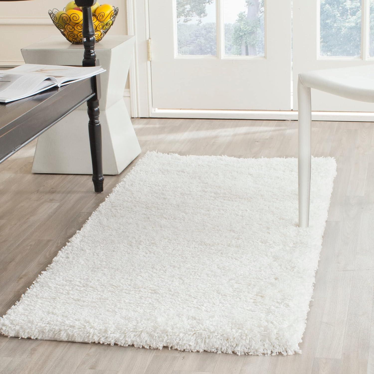 Shag SG151 Power Loomed Indoor Area Rug - Dark Grey - 8'6"x12' - Safavieh.