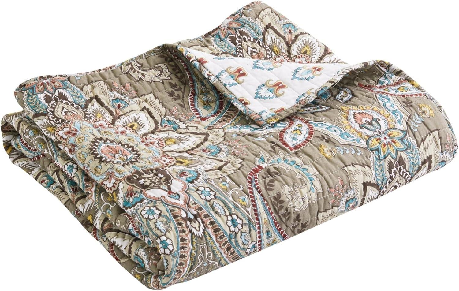 Kassandra Medallion Quilted Throw - Levtex Home