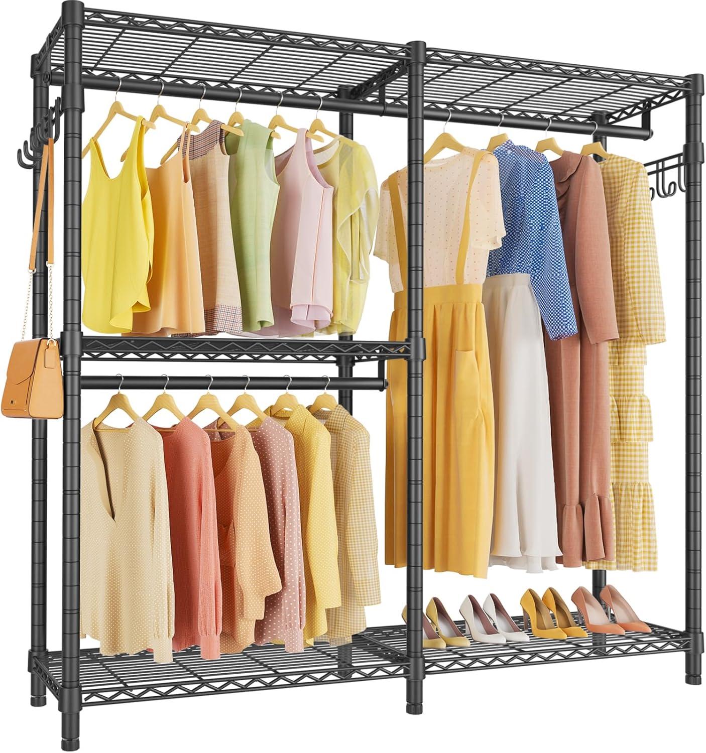 VIPEK V4 Garment Rack Bedroom Armoires Compact Freestanding Closet Storage Organizer