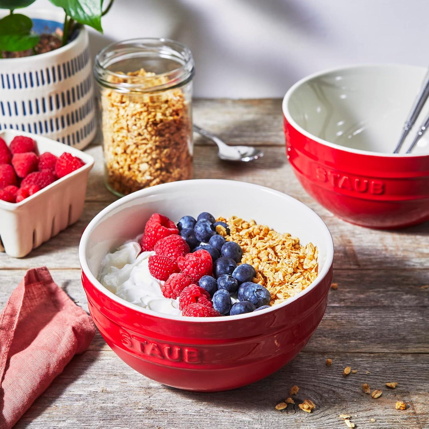 Staub Ceramic 2-pc Large Universal Bowl Set