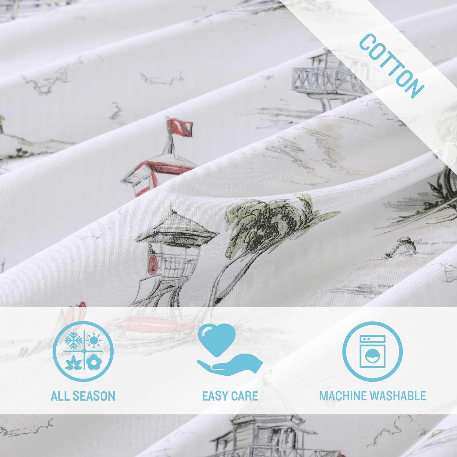 Beach Club Cotton Duvet Cover Set