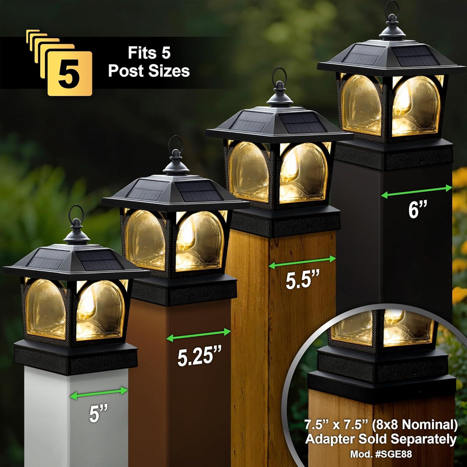 7.71'' Solar Outdoor Lantern