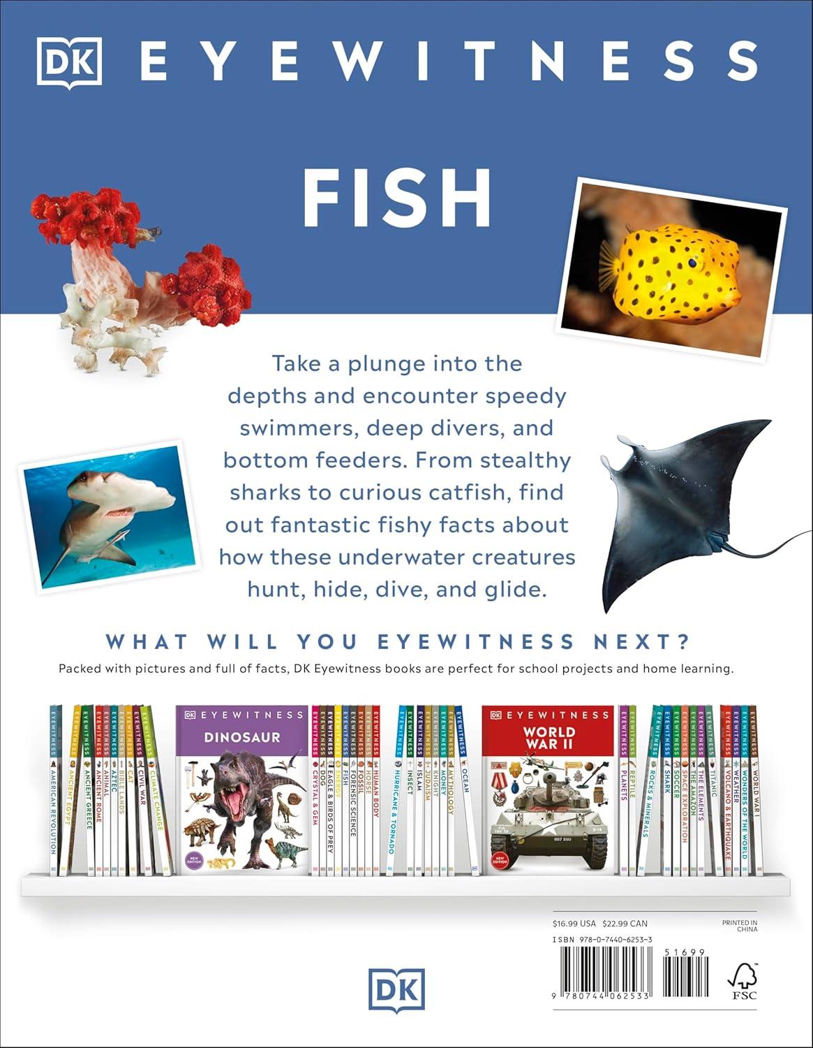 Eyewitness Fish - (DK Eyewitness) by DK