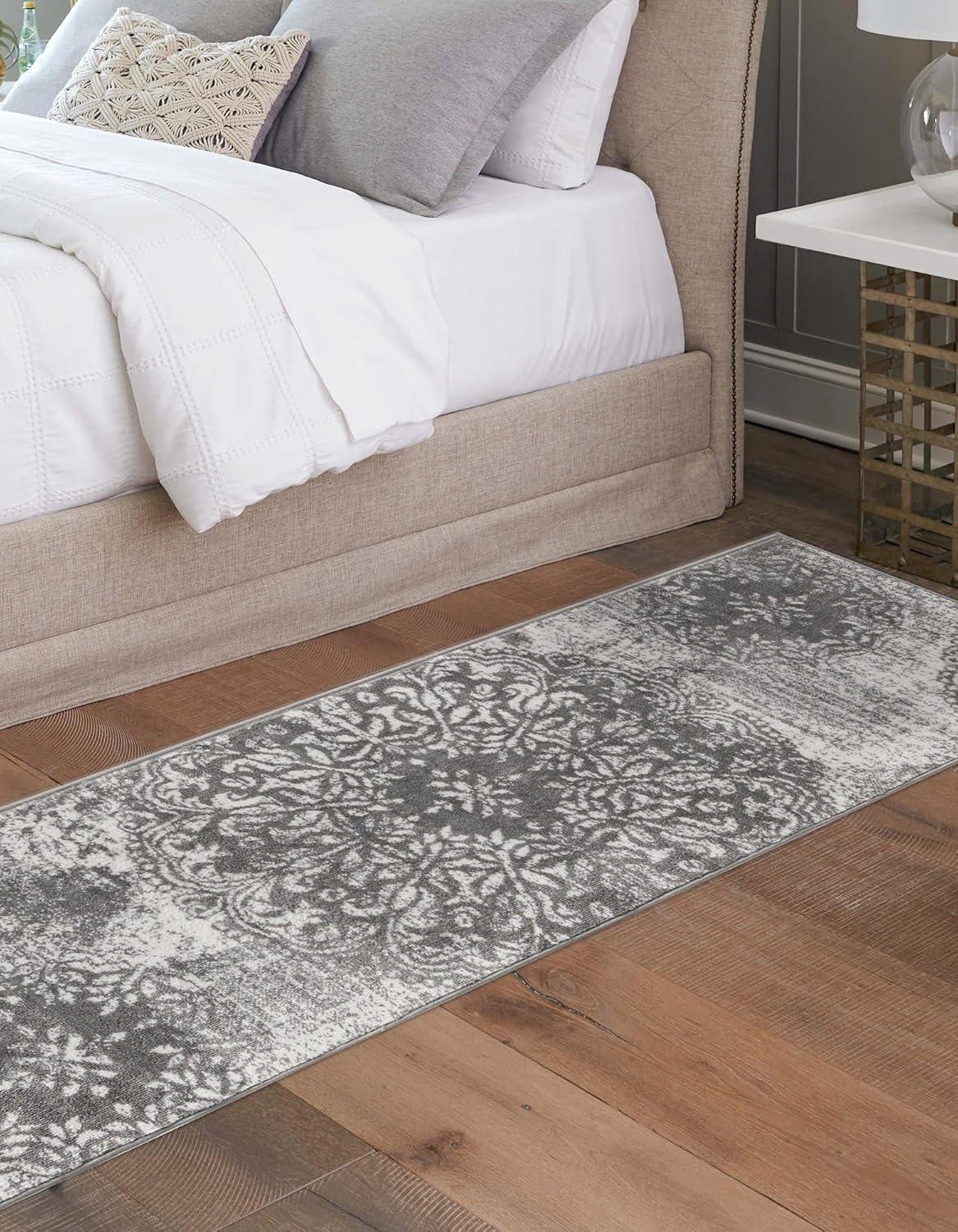 Unique Loom 2' 0 x 13' 0 Sofia Grand Gray Area Rug