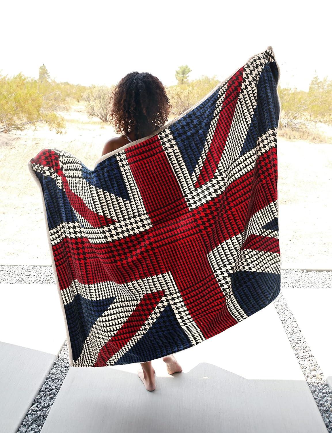 Catalonia Catalonia American National Flag Throw Blanket, 50x60 inches