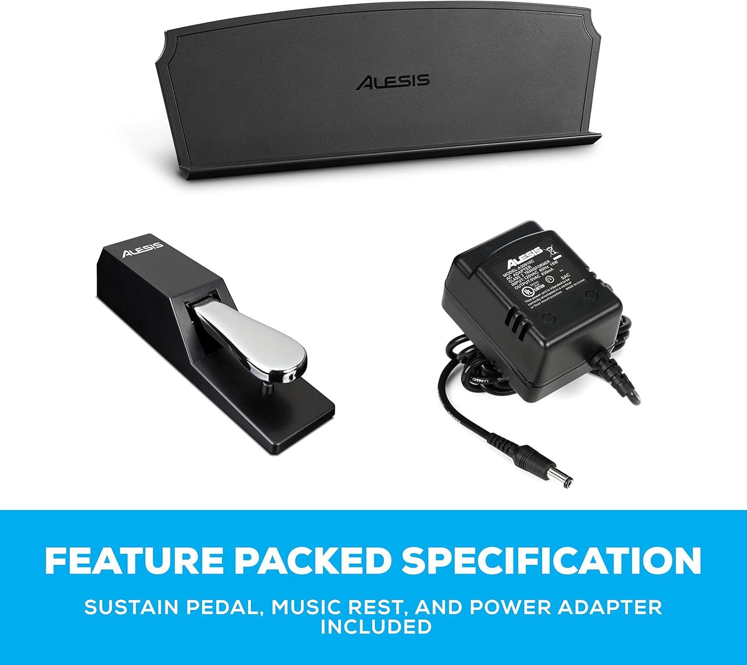 Alesis Prestige Artist 88-Key Digital Piano With Graded Hammer-Action Keys