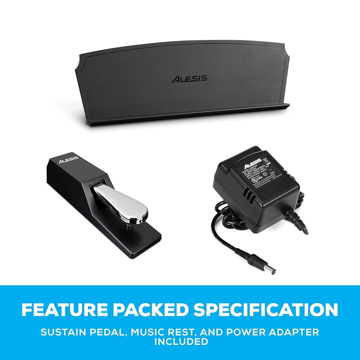 Alesis Prestige Artist 88-Key Digital Piano With Graded Hammer-Action Keys