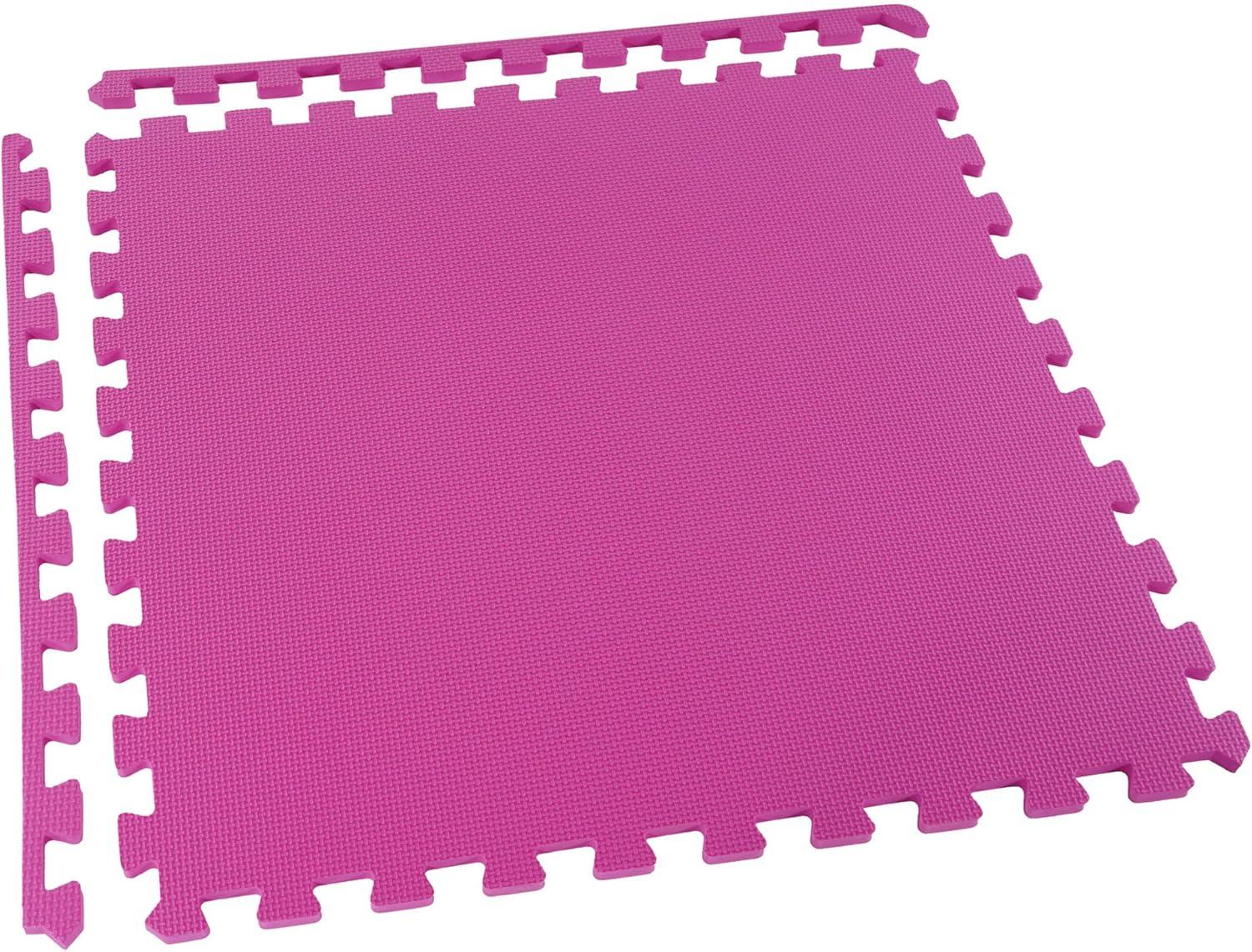 BalanceFrom Fitness Interlocking EVA Foam Exercise Mat Tiles