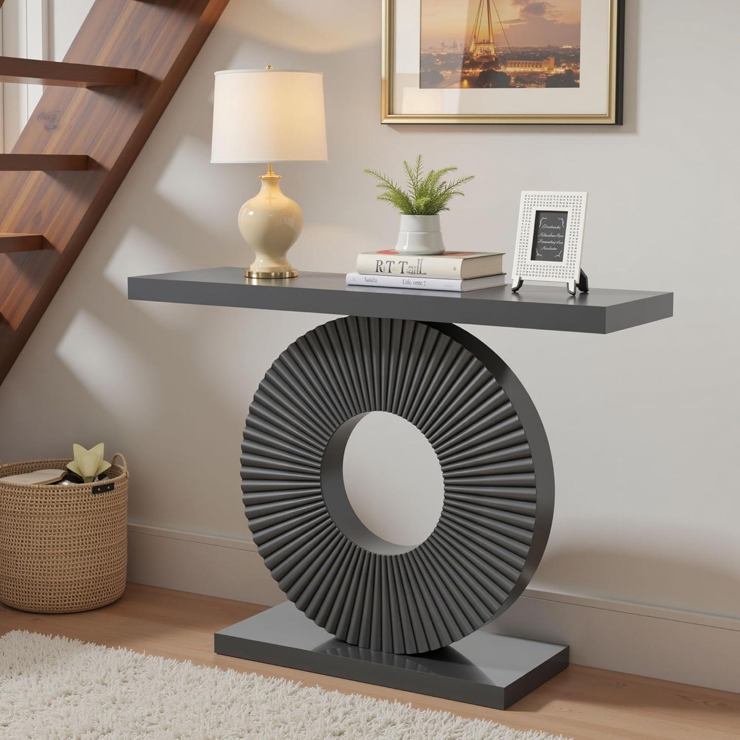 Millwood Pines 63 Inch Long Console Table Farmhouse Sofa Table