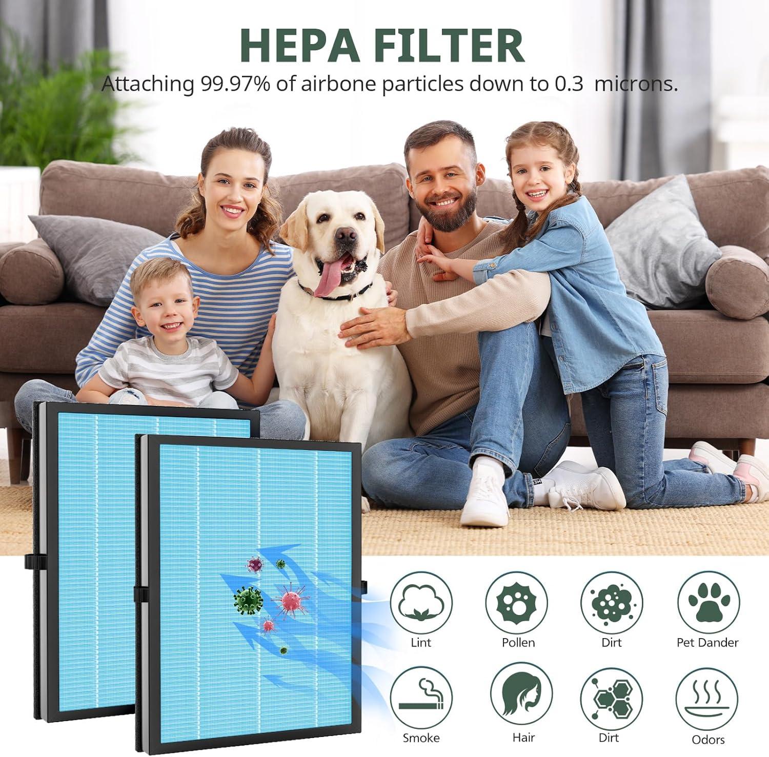 Replacement Filter, Air Filter, 3-in-1 Air Filters