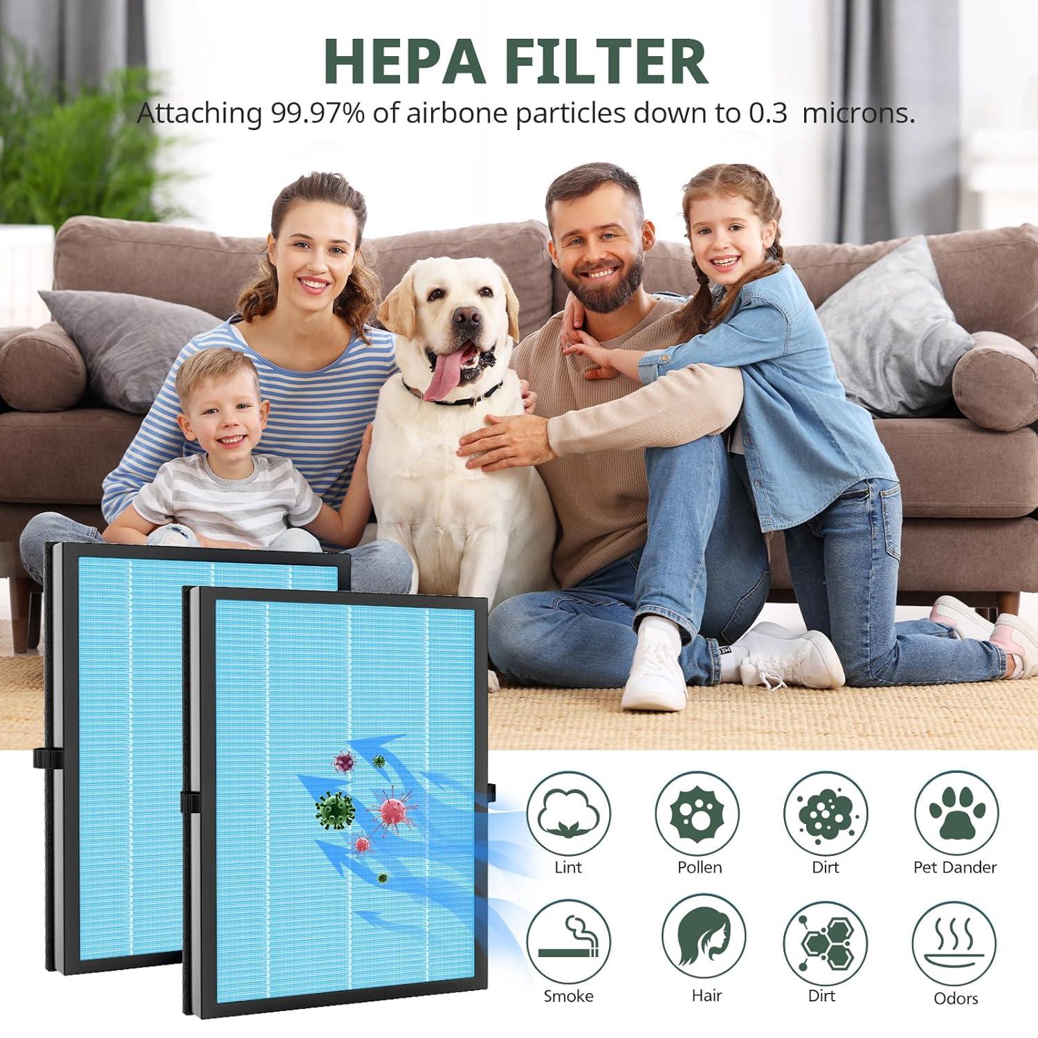 Replacement Filter, Air Filter, 3-in-1 Air Filters