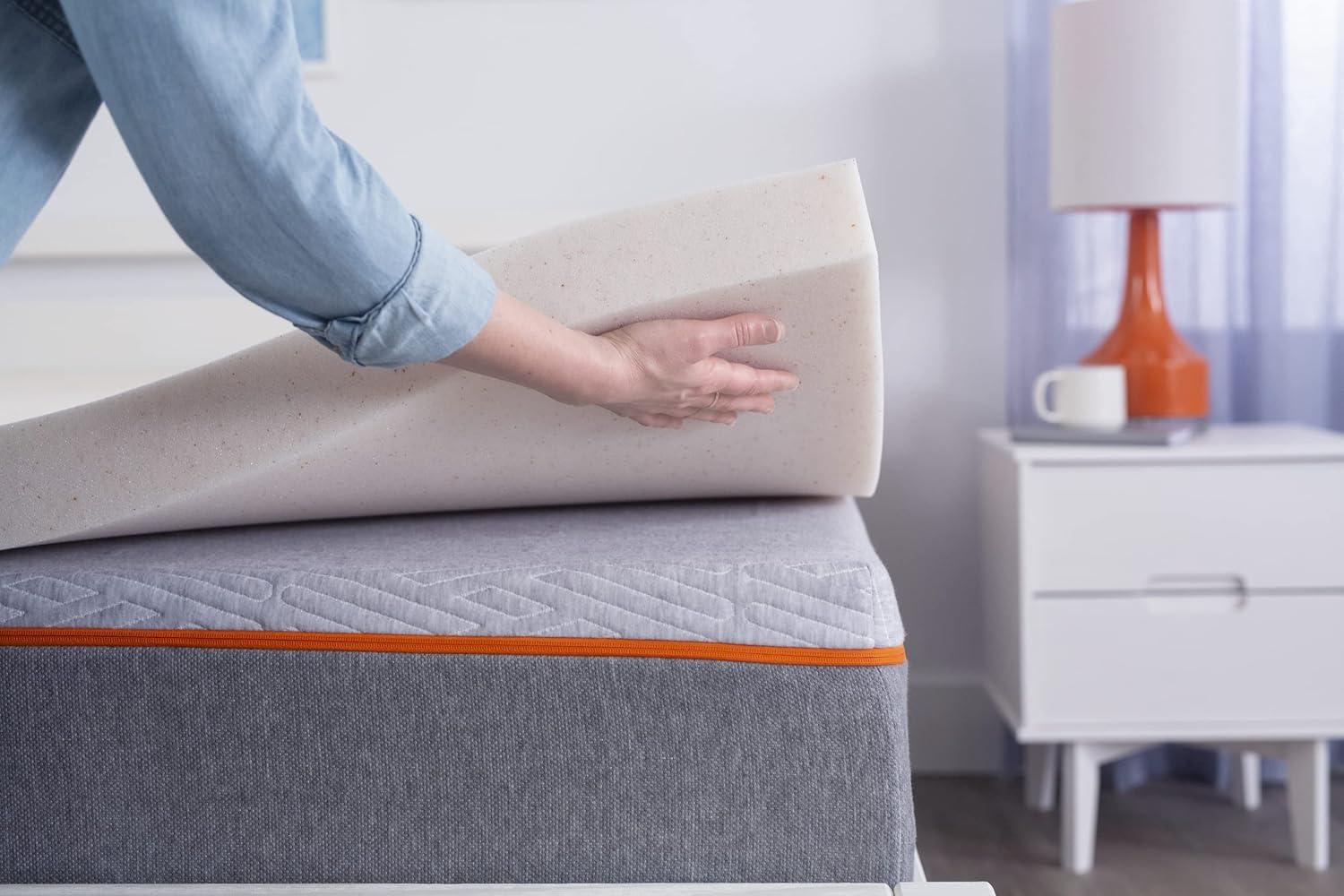 Craft & Trade Craft & Trade CopperGel Cooling, Pressure-Relieving Memory Foam Mattress Topper, 3 Inch