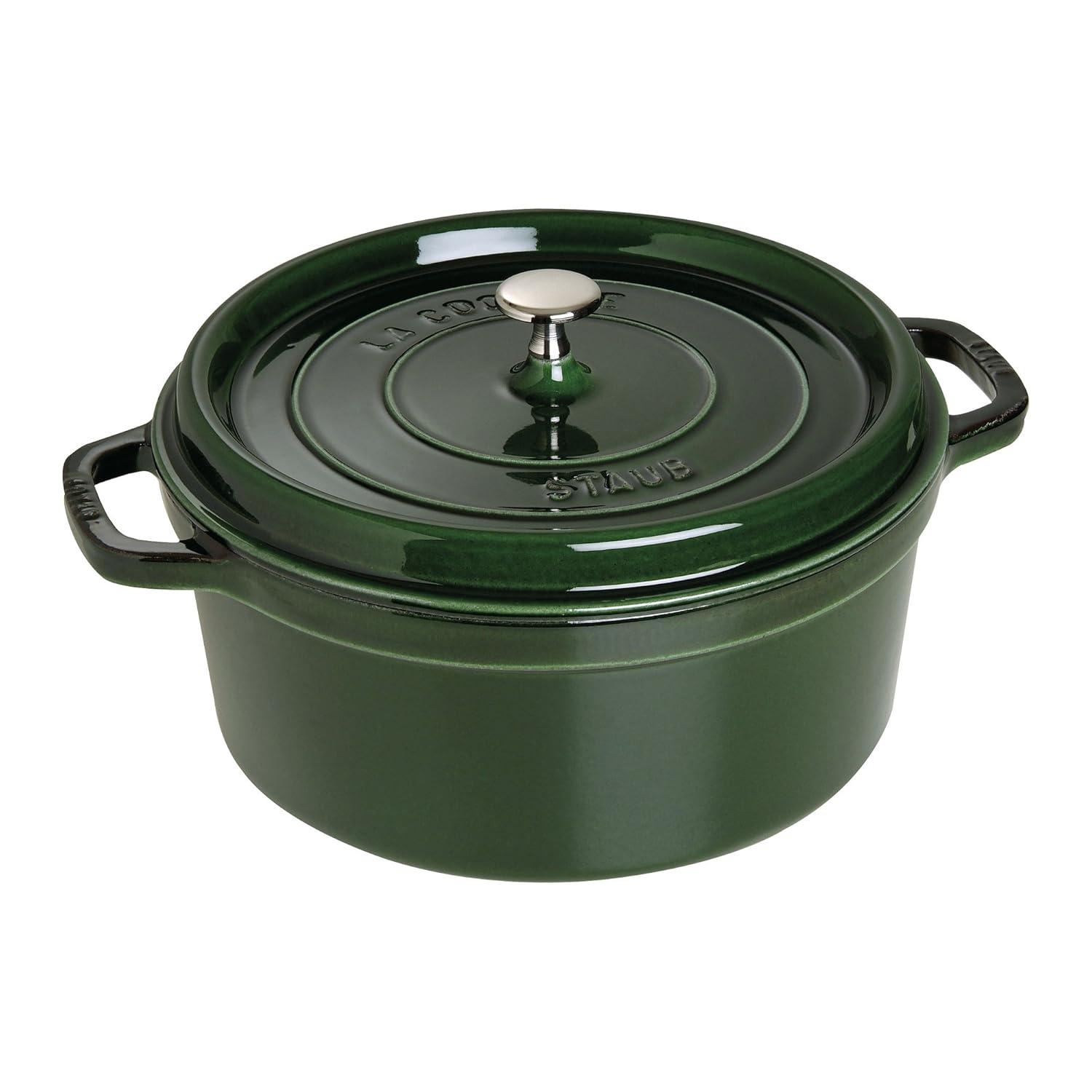 Staub ® 7-Qt Basil Round Cocotte