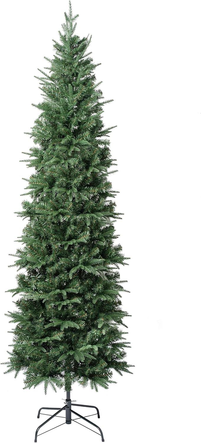 National Tree Company First Traditions Unlit Slim Duxbury Artificial Christmas Tree