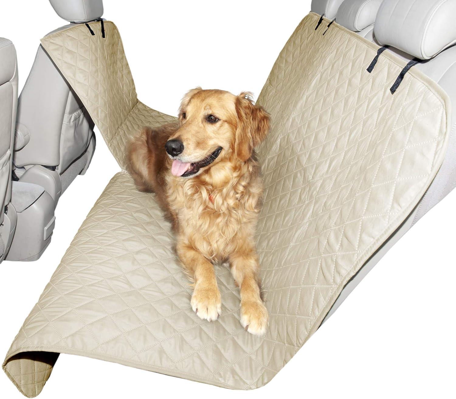 Quilted Clay Water-Resistant Hammock Car Seat Cover