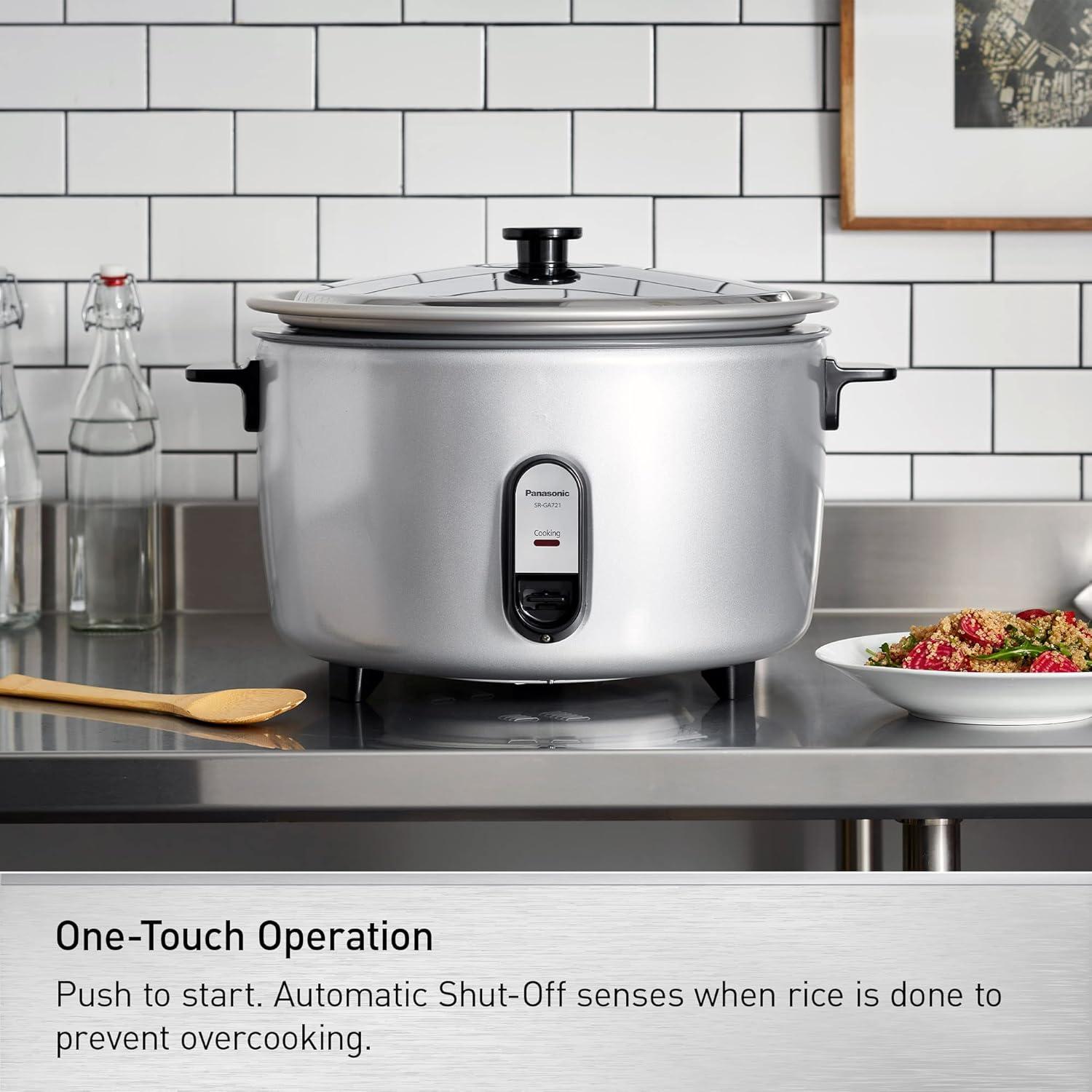 Panasonic SR-GA721 40-Cup Commercial Electric Rice Cooker